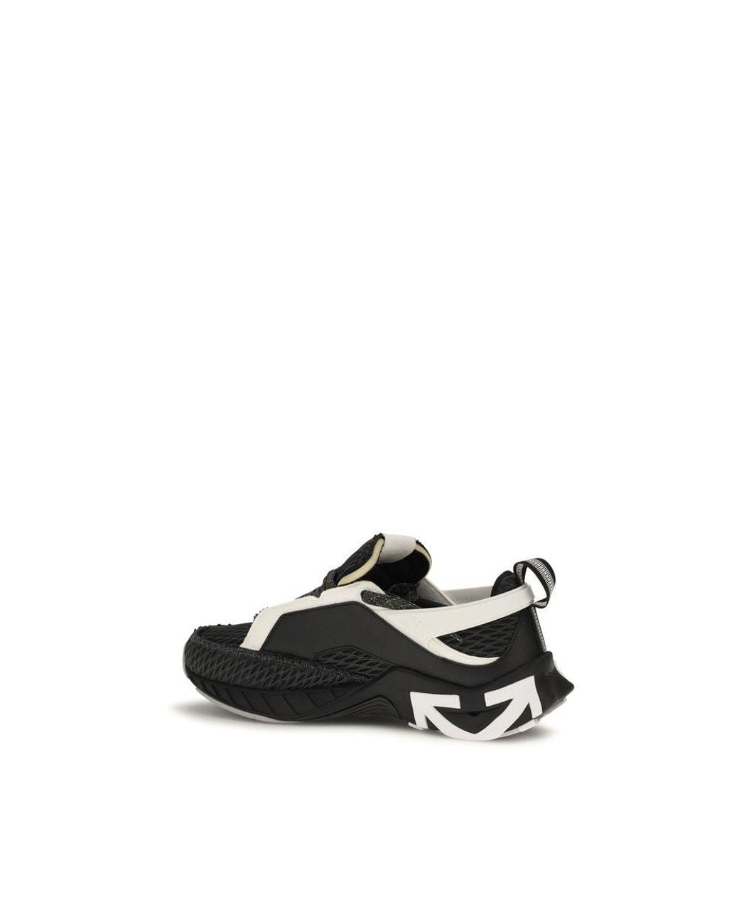 Off-White c/o Virgil Abloh Black Polyester Athletic Sneakers - Eu39/us6 for men