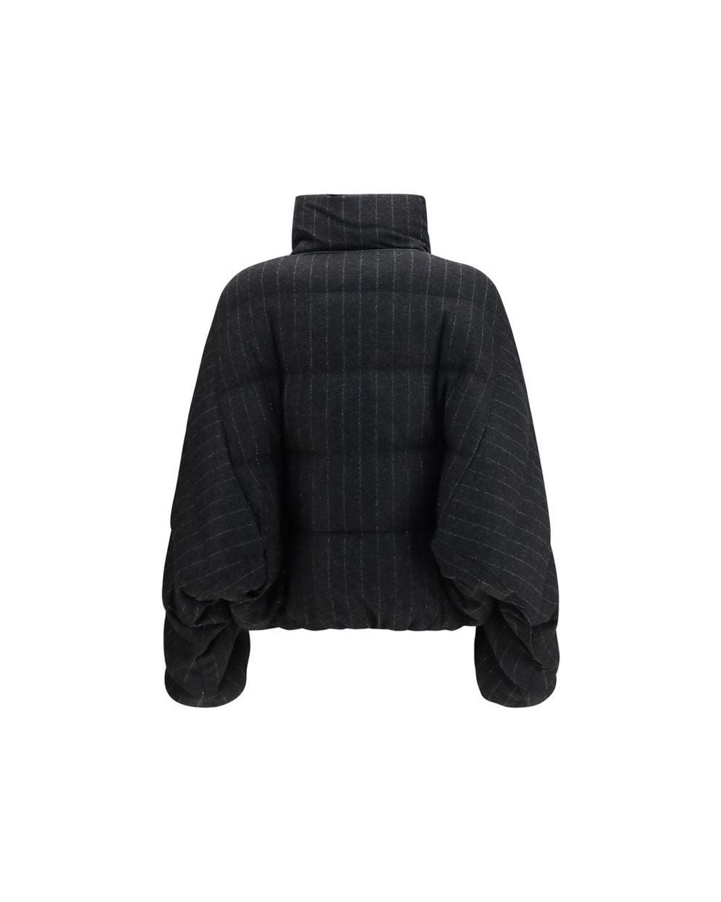 Brunello Cucinelli Black Gray Wool Oves Aries Full
