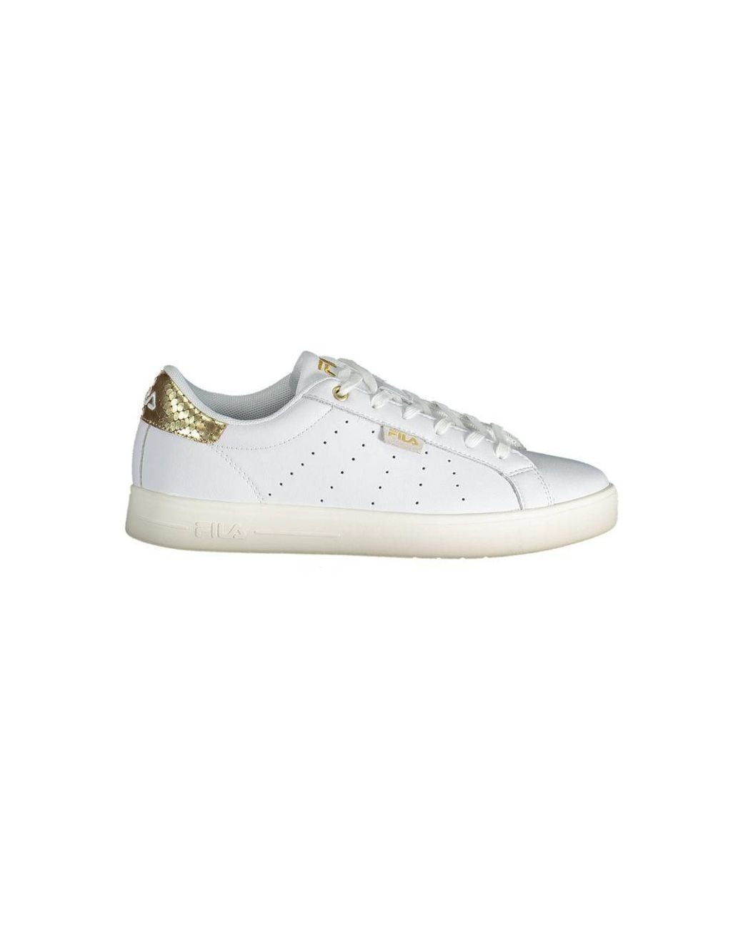 Fila White Leather Sneaker