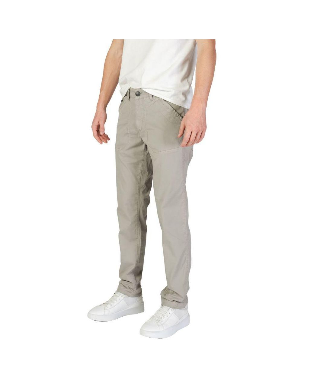 Refrigiwear Gray Cotton Jeans & Pant for men