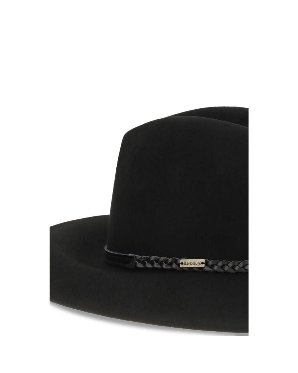 Barbour Black Wool Oves Aries Fedora