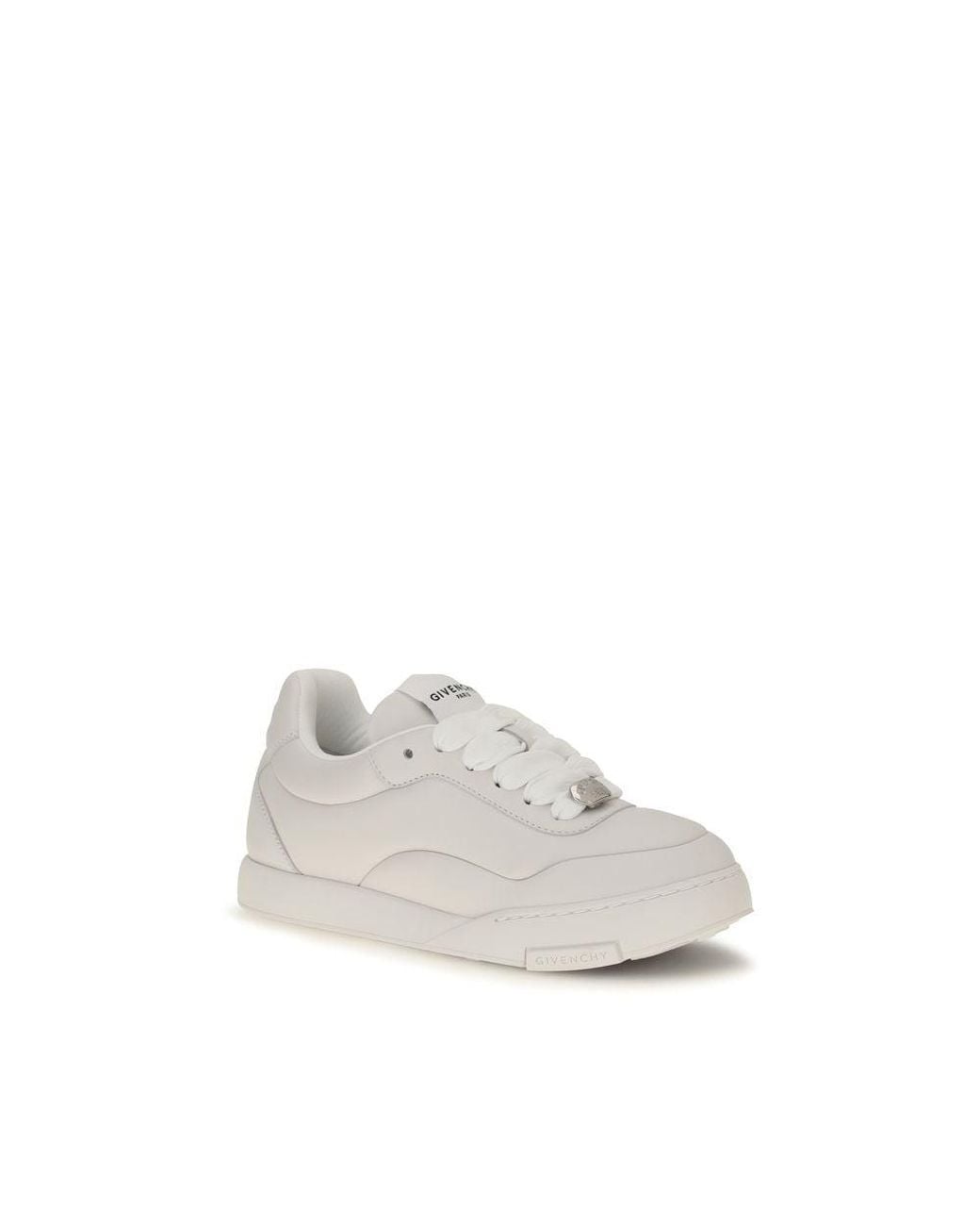 Givenchy White Lamb Ovis Aries Low Top Sneakers