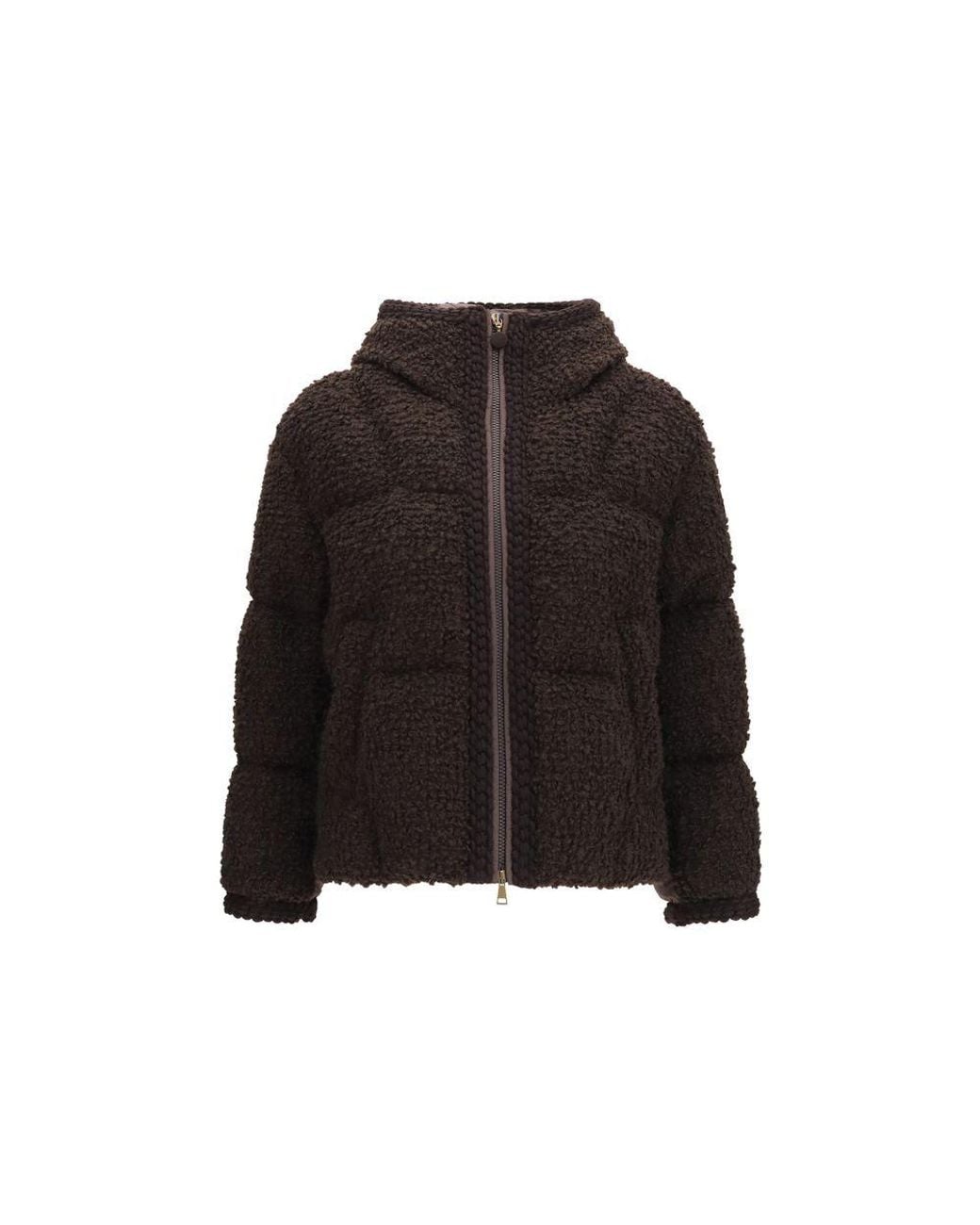 Moncler Black Brown Wool Oves Aries Full