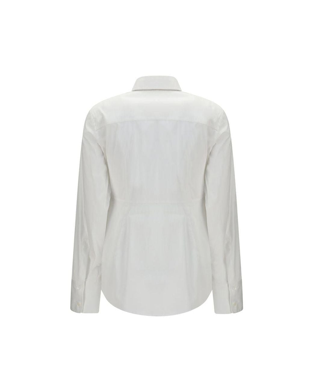 Brunello Cucinelli White Cotton Shirt