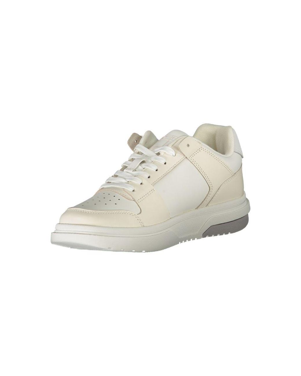 Tommy Hilfiger White Lowtop Sneaker Casual Style