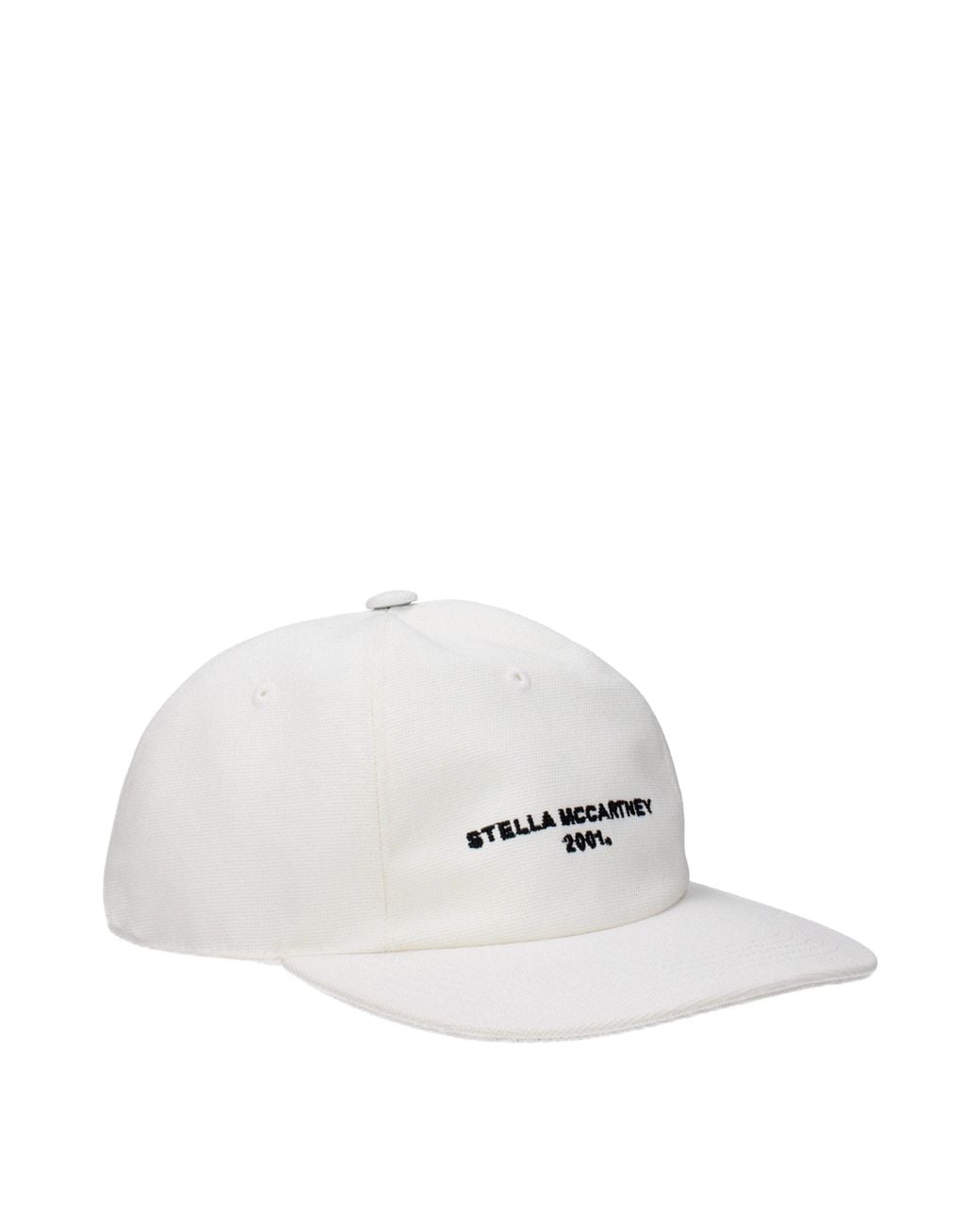 Stella McCartney White Cotton Cap (Baseball Hat)