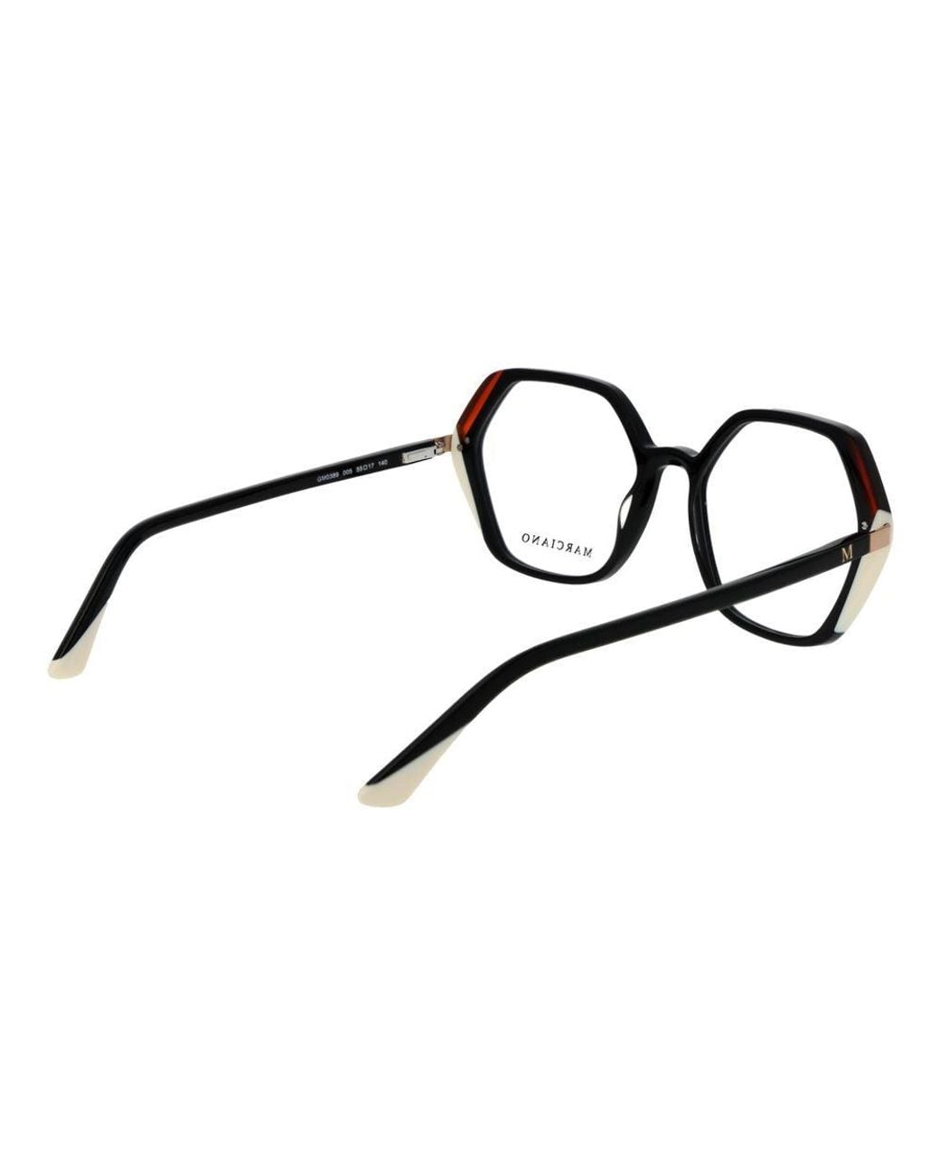MARCIANO BY GUESS Black Acetate Glasses (frames)