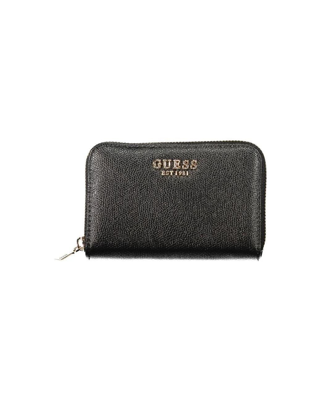 Guess Black Polyethylene Wallet