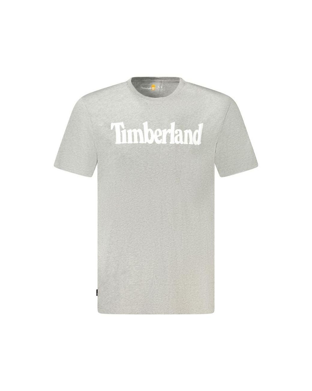 Timberland Gray Cotton T for men
