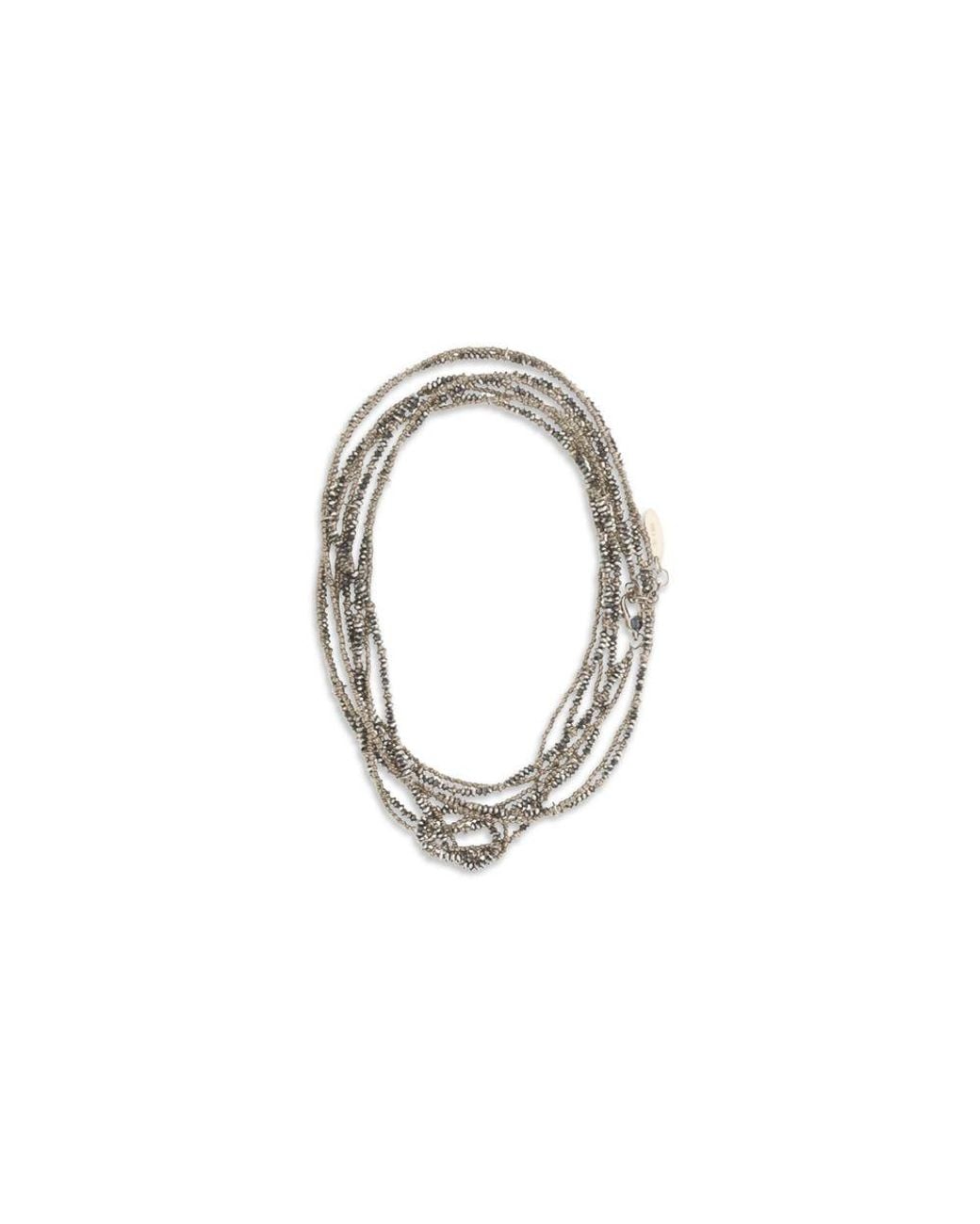 Brunello Cucinelli Metallic Brown Silver Bracelet