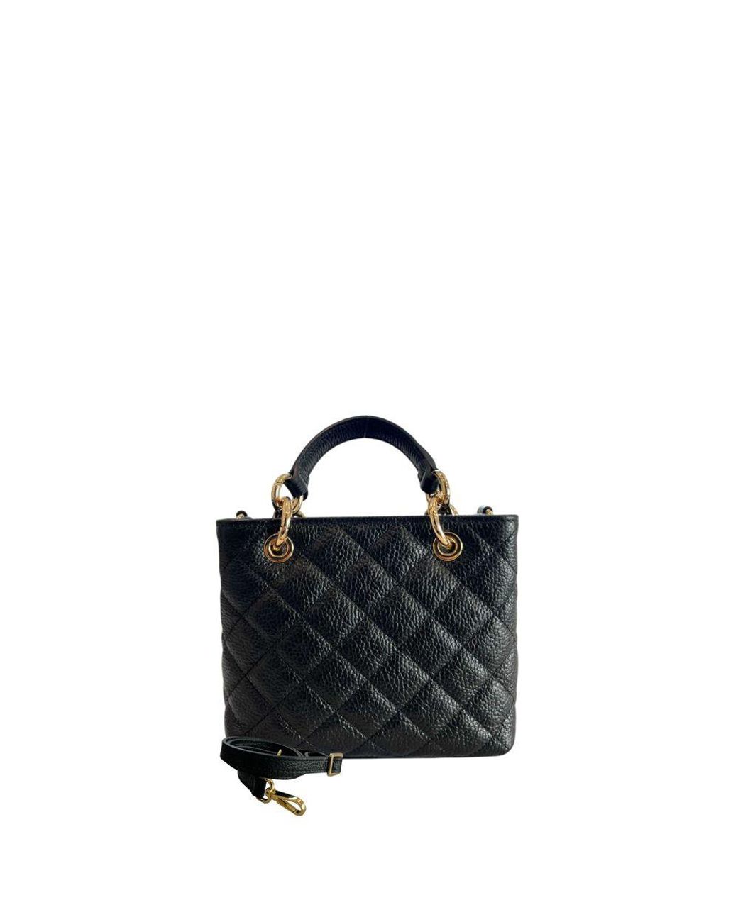 Baldinini Black Leather Handbag