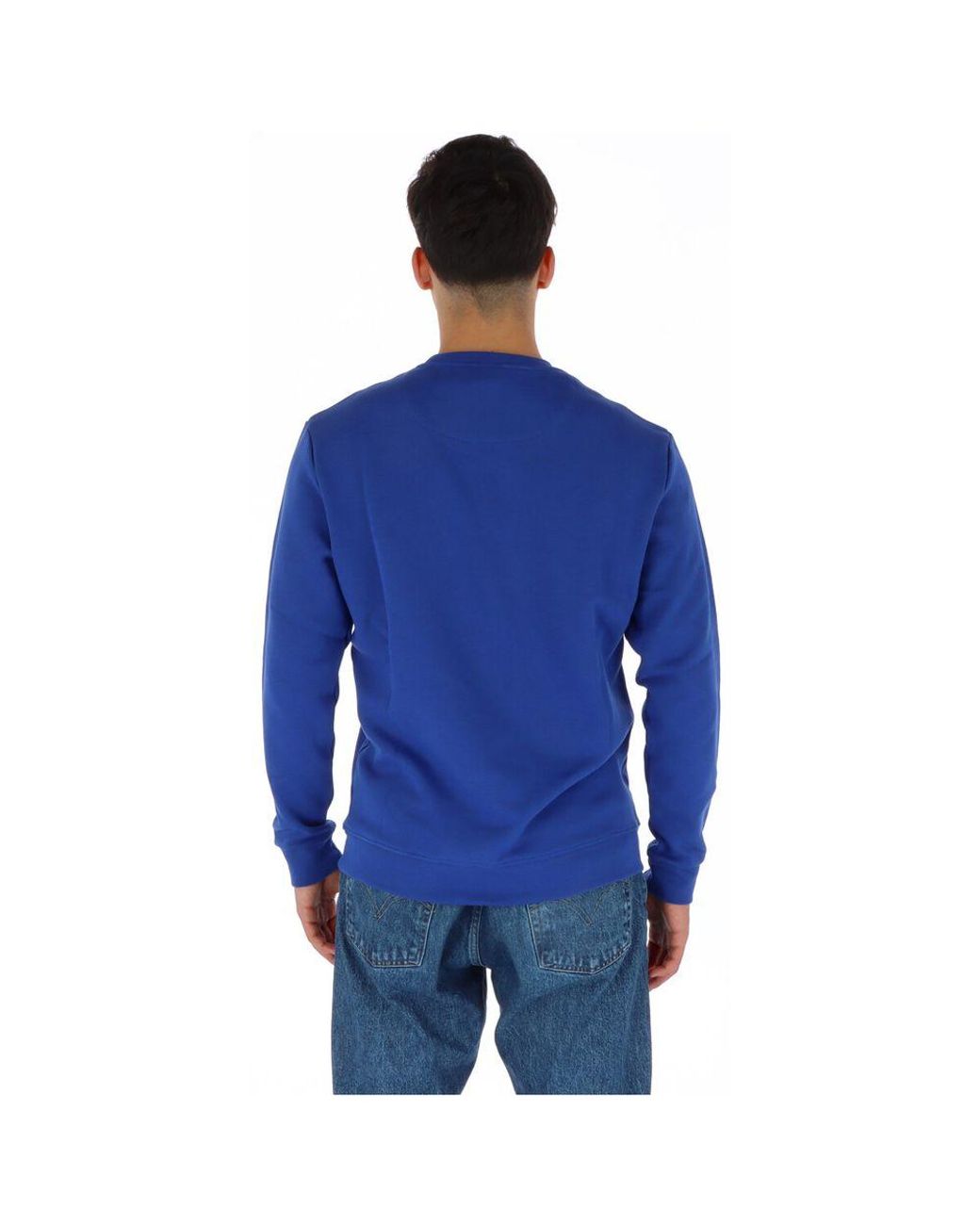 North Sails Blue Cotton Sweatshirt for men