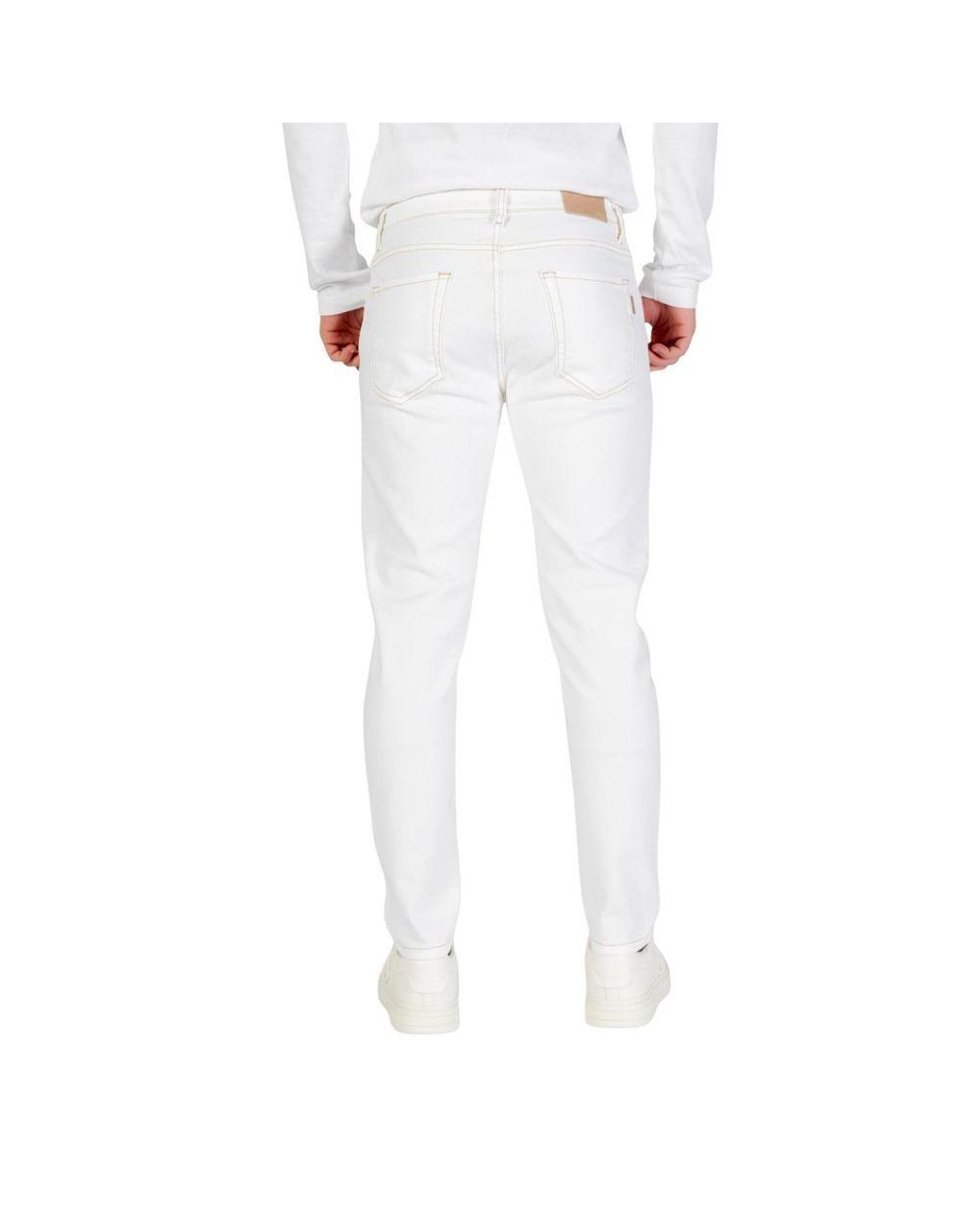 Antony Morato White Cotton Skinny Jeans for men