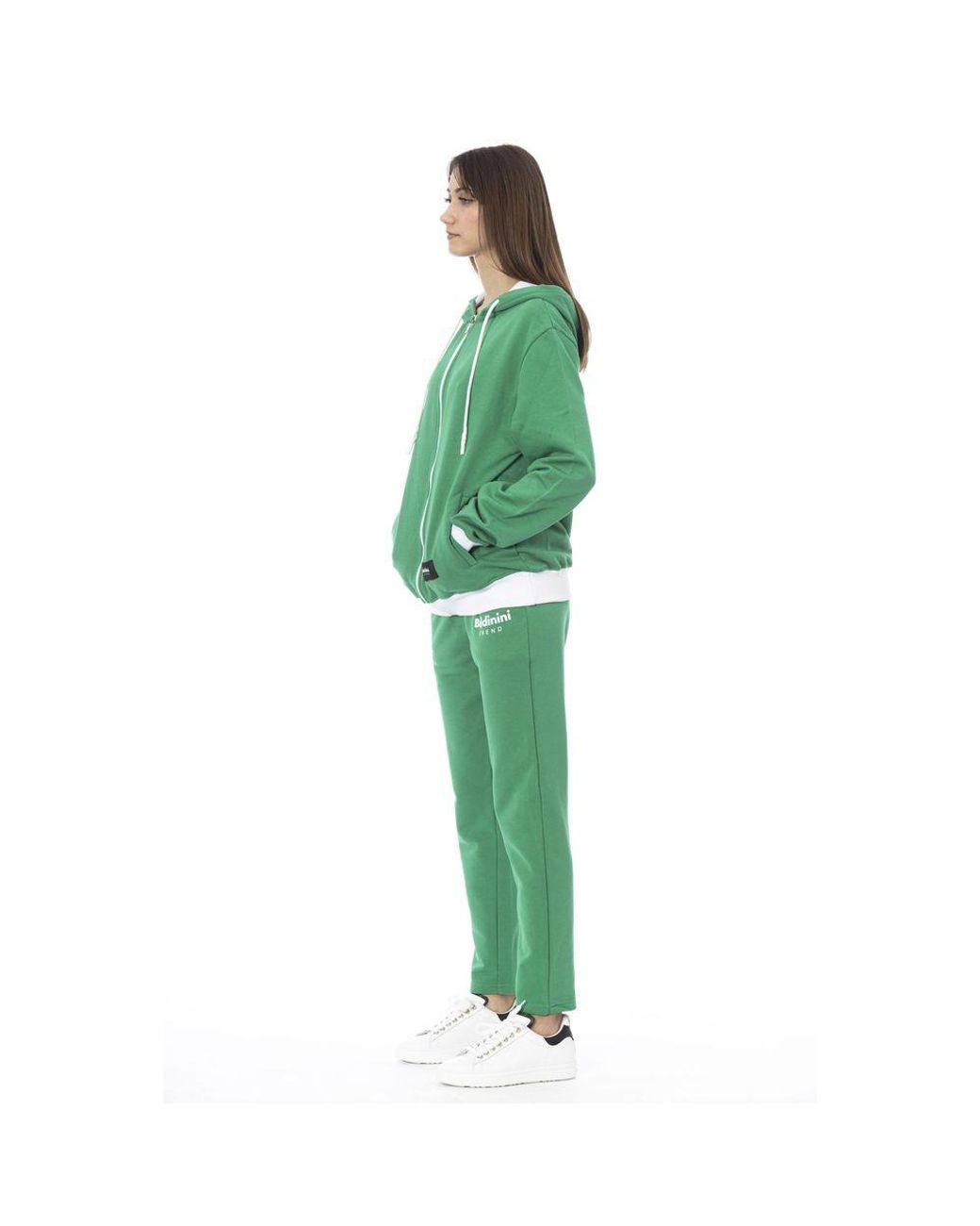 Baldinini Green Cotton Sweater