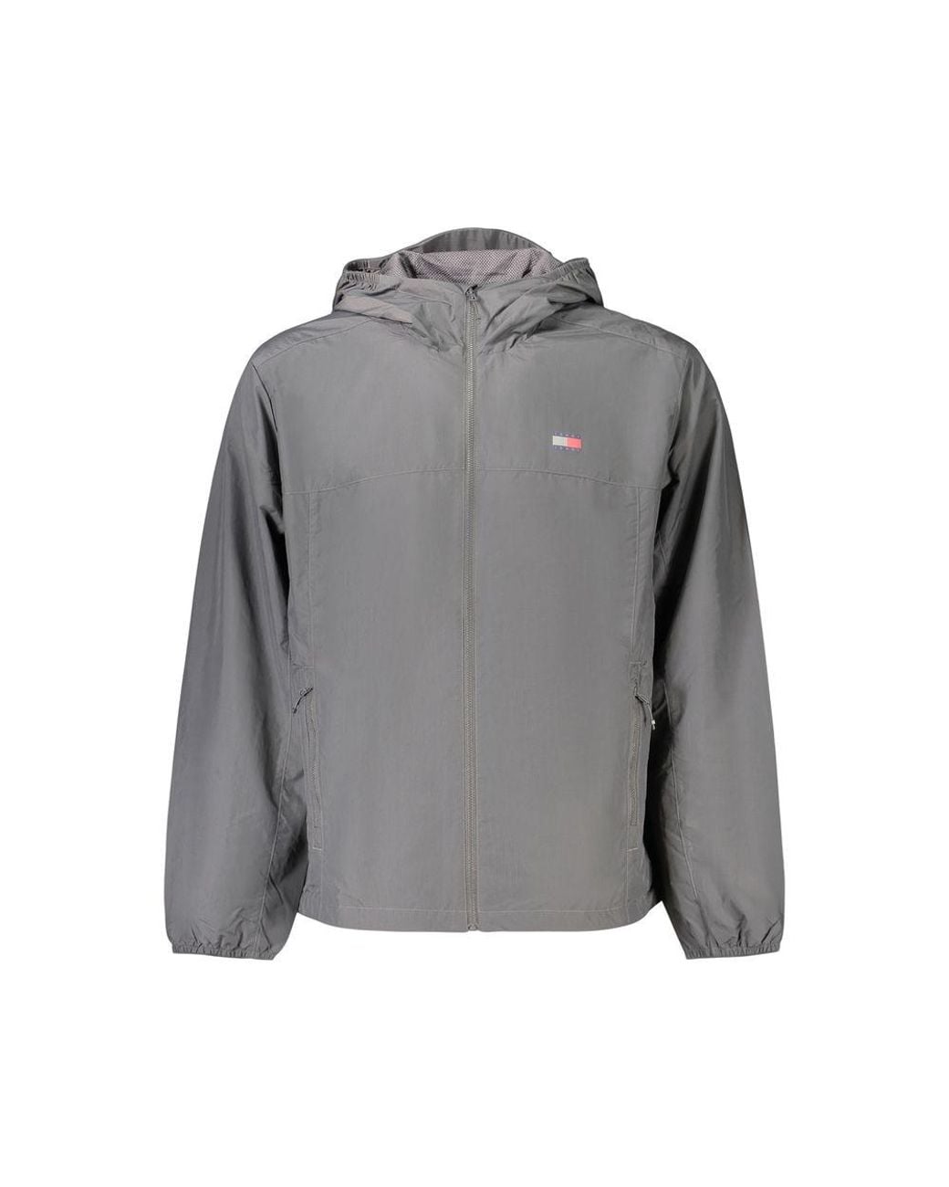 Tommy Hilfiger Gray Polyamide Jacket for men