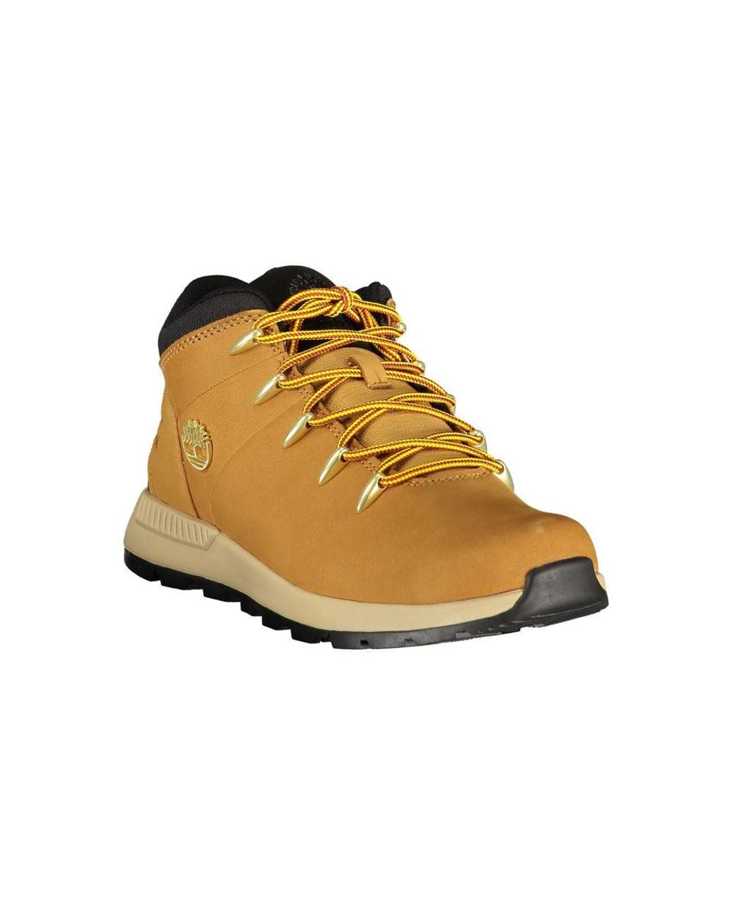 Timberland Brown Yellow Leather 's Sneaker