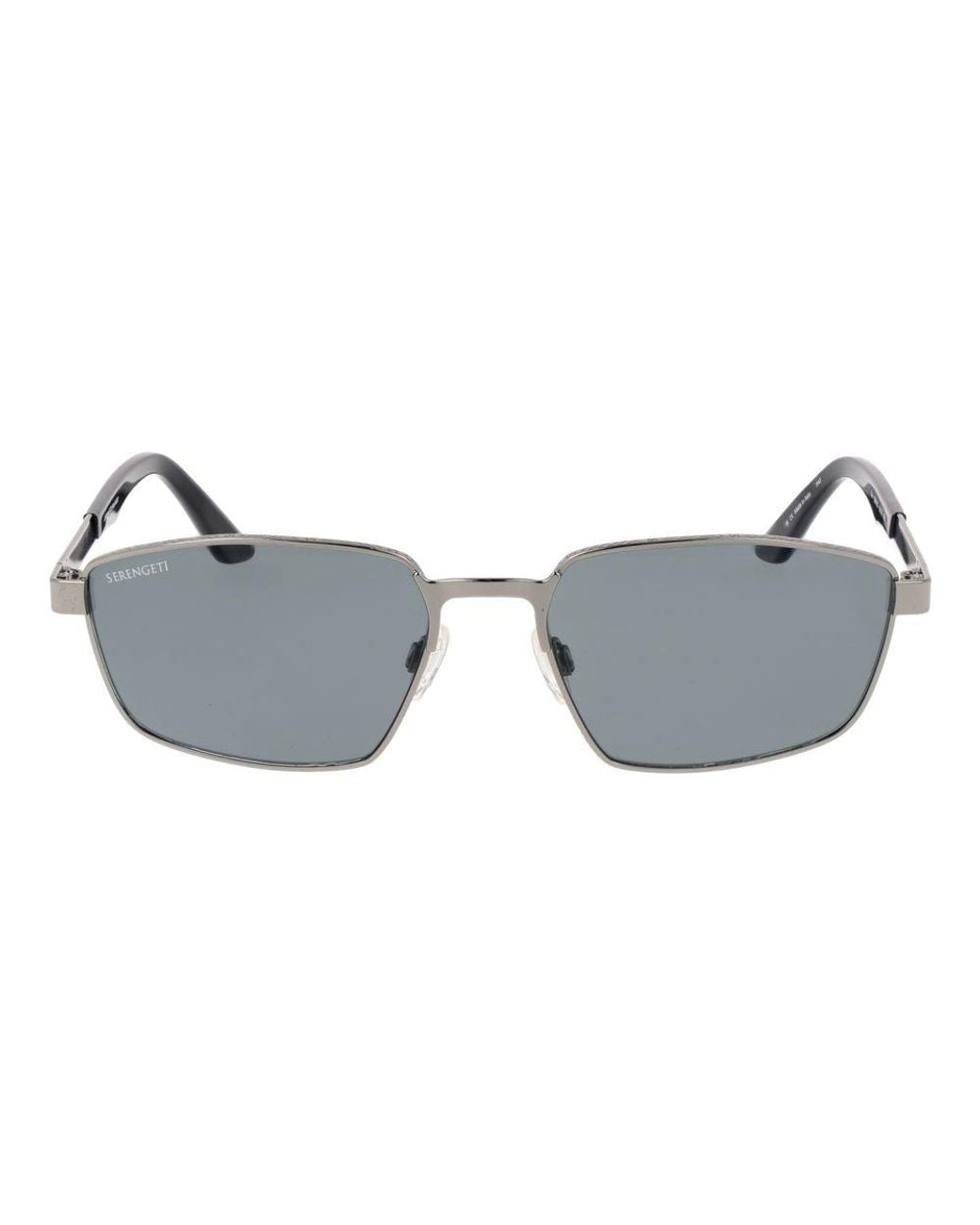 Serengeti Multicolor Gray Metal Sunglasses for men