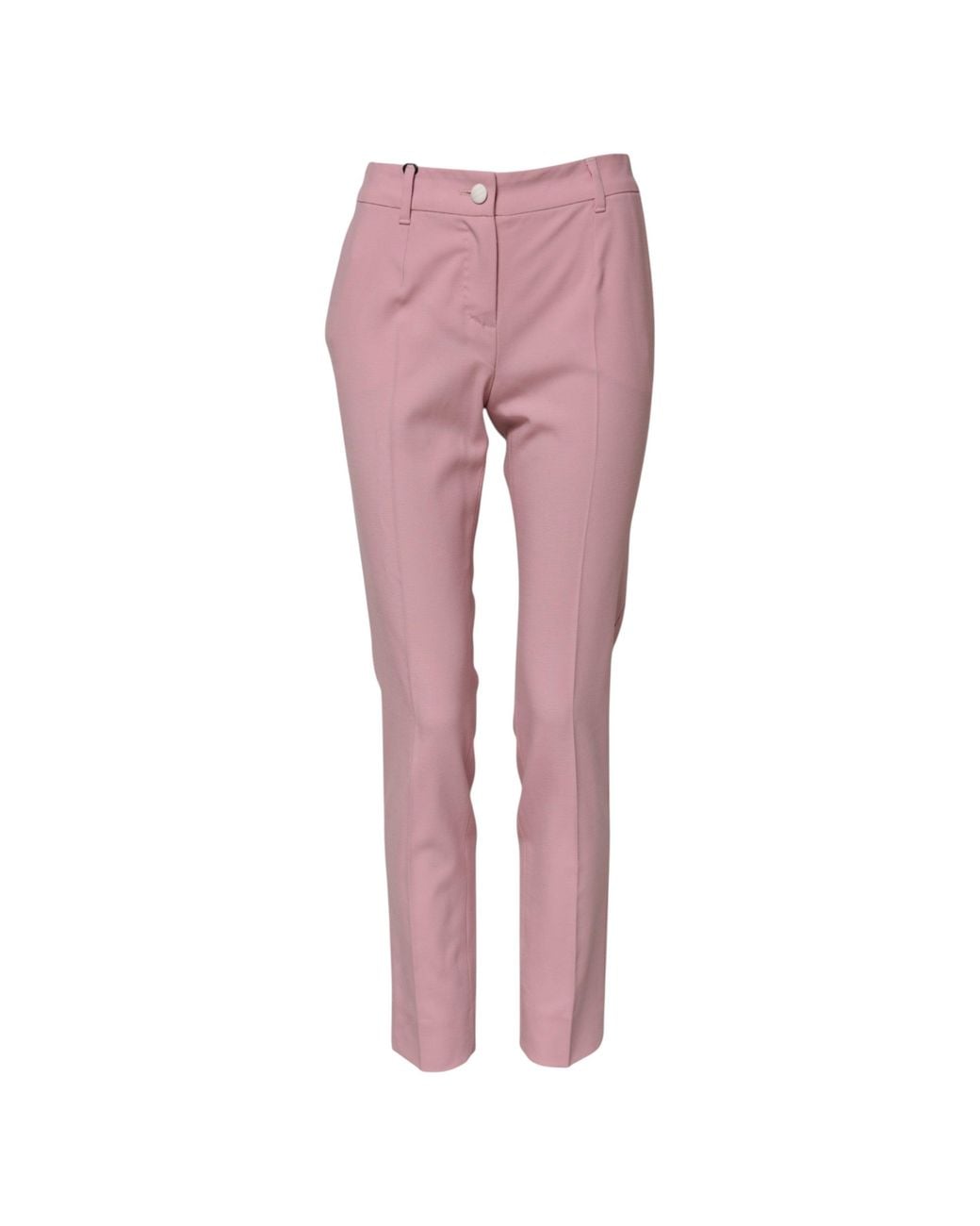 Dolce & Gabbana Pink Slim Fit Pants