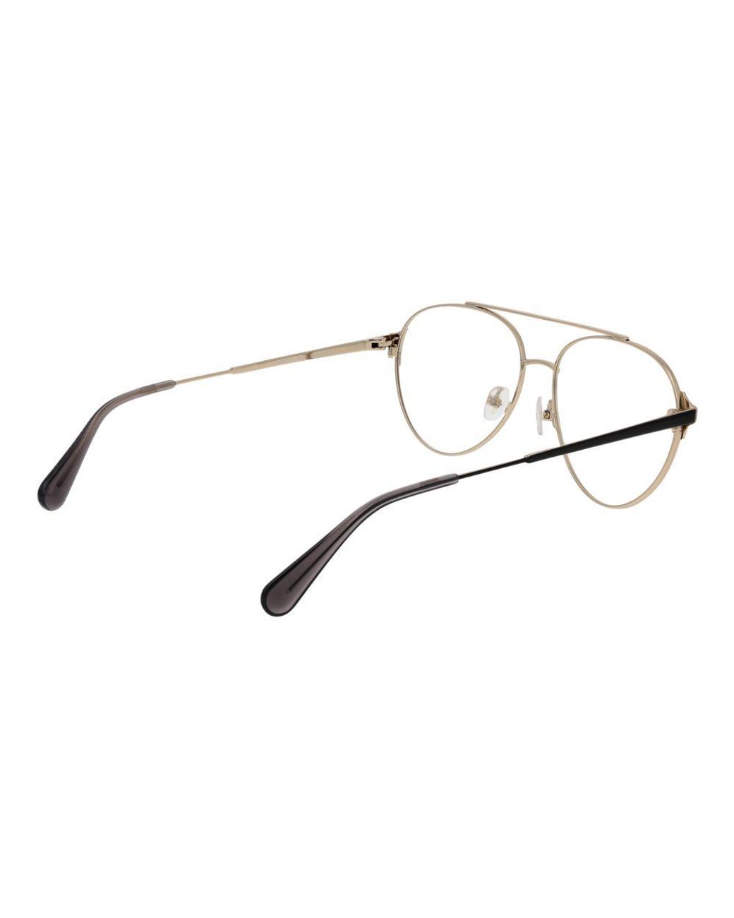 MAX&Co. Metallic Gold Metal Glasses (frames)