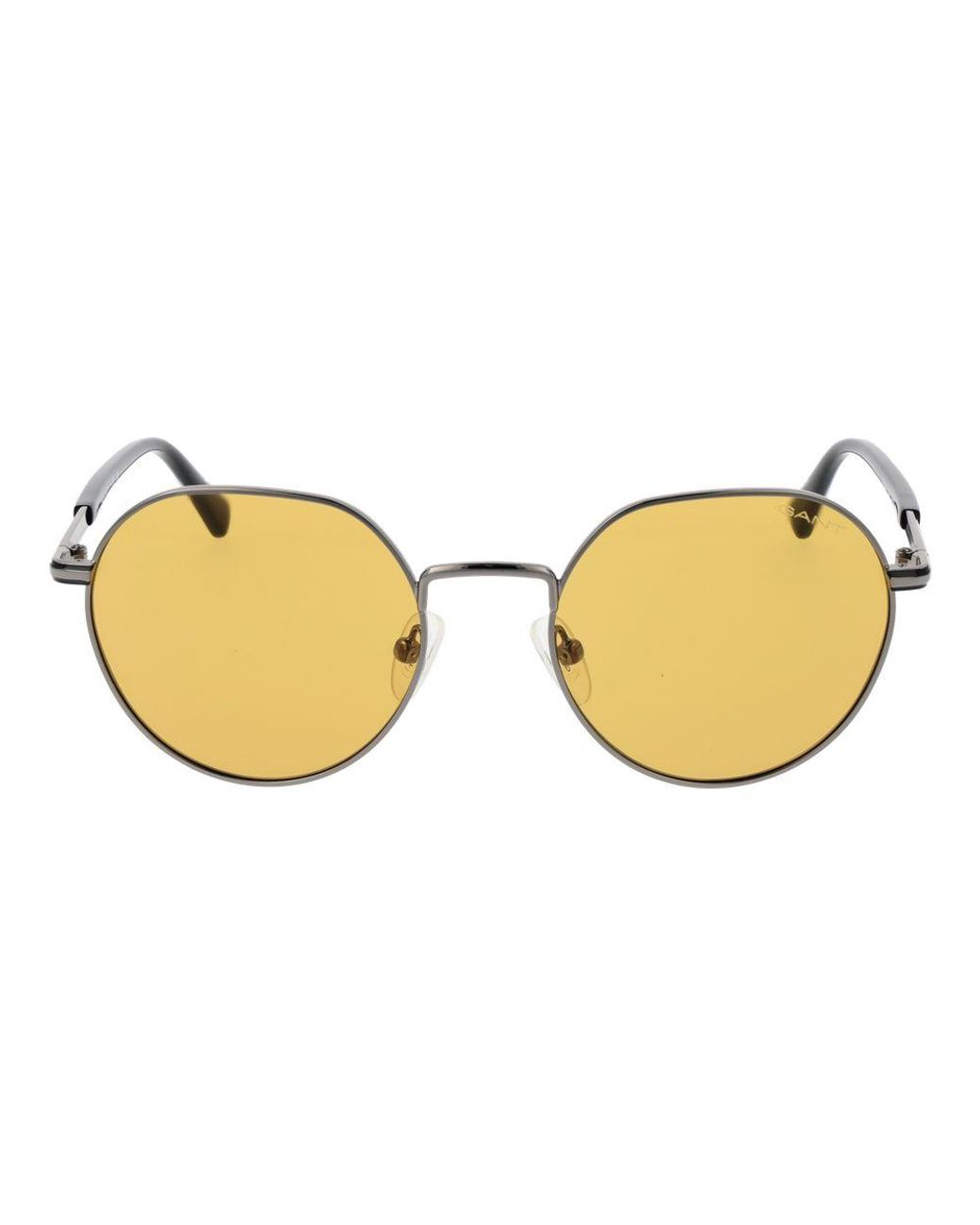 Gant Metallic Silver Metal Sunglasses for men