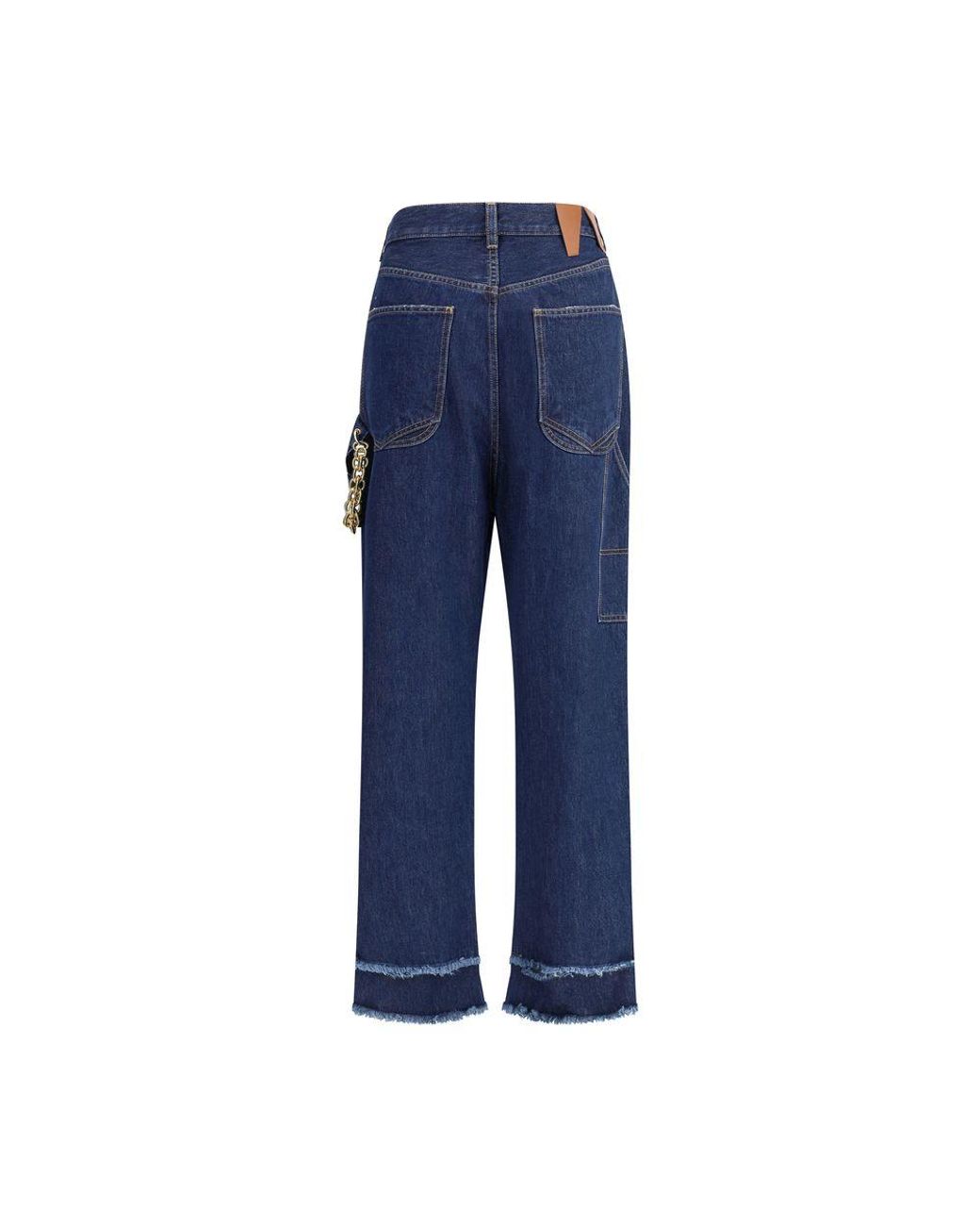 DARKPARK Blue Cotton Jeans Denim
