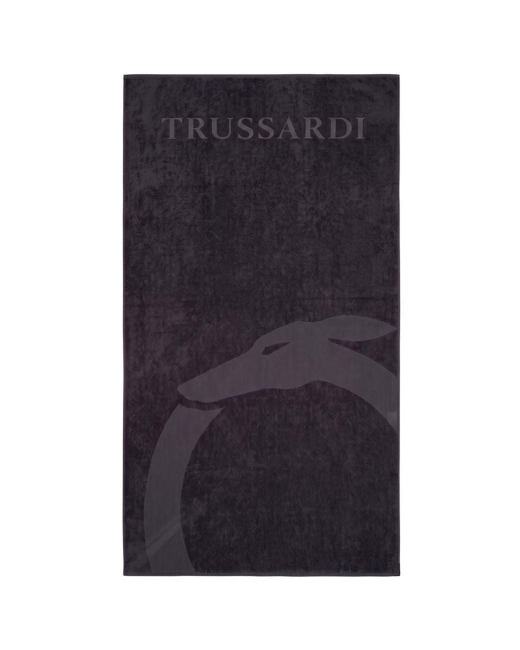 Trussardi Beachwear Black Cotton Other for men