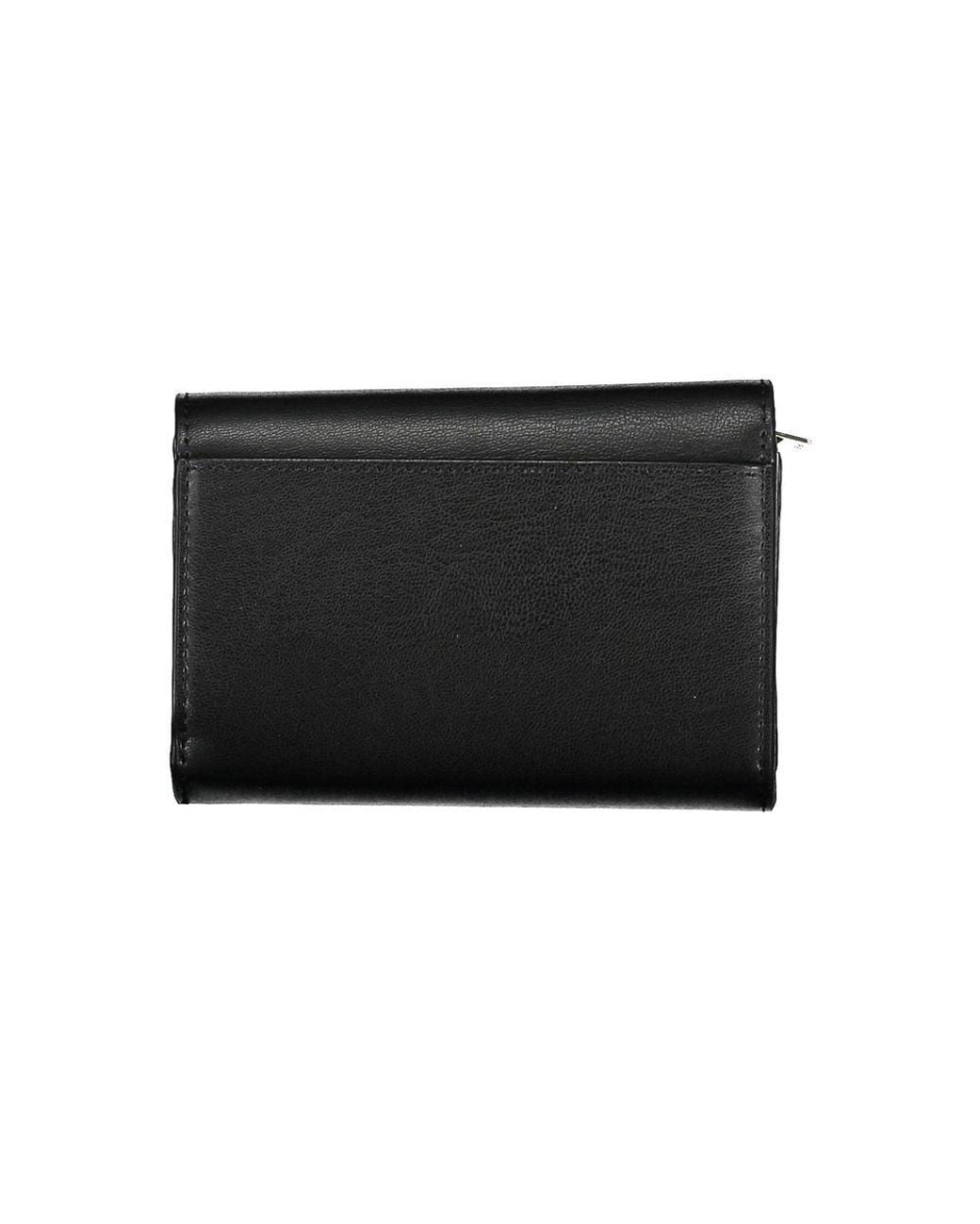 Tommy Hilfiger Black Chic Two-Compartment Wallet With Coin Purse
