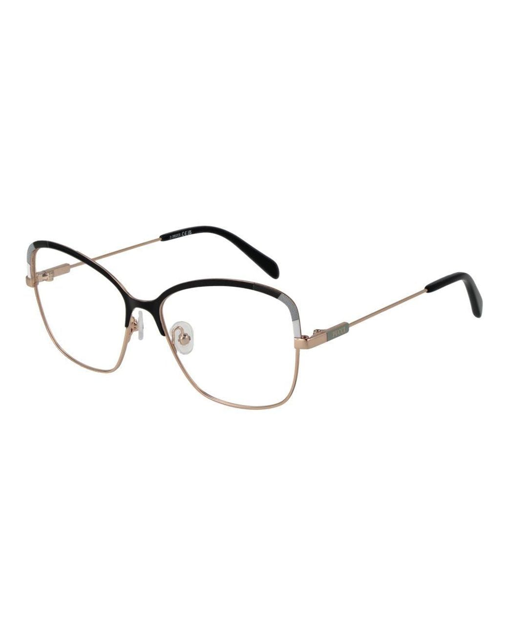 Emilio Pucci Metallic Glasses