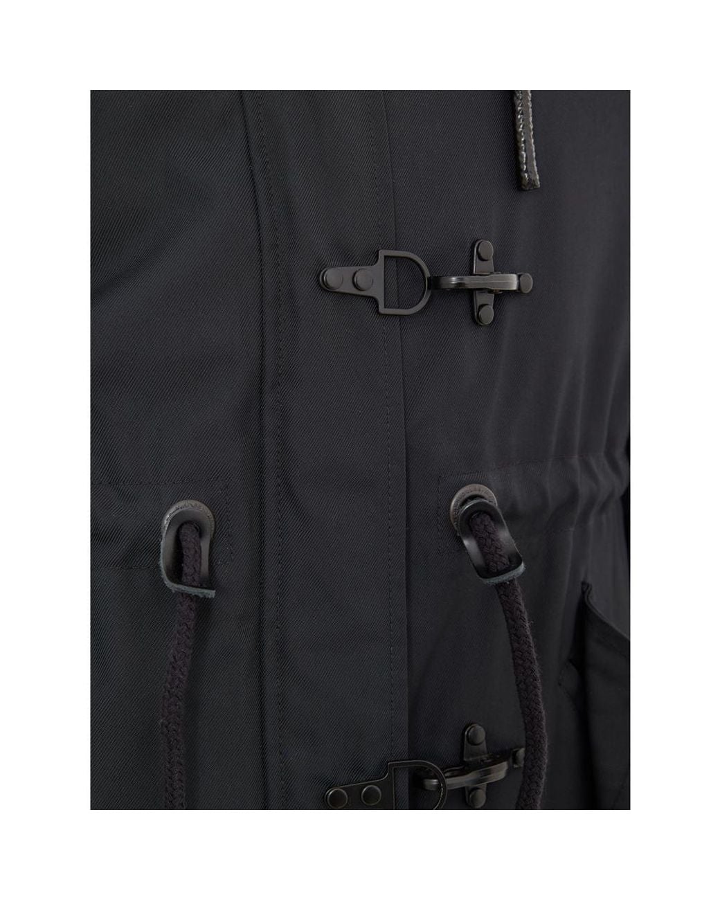 Moose Knuckles Blue Nylon Parka