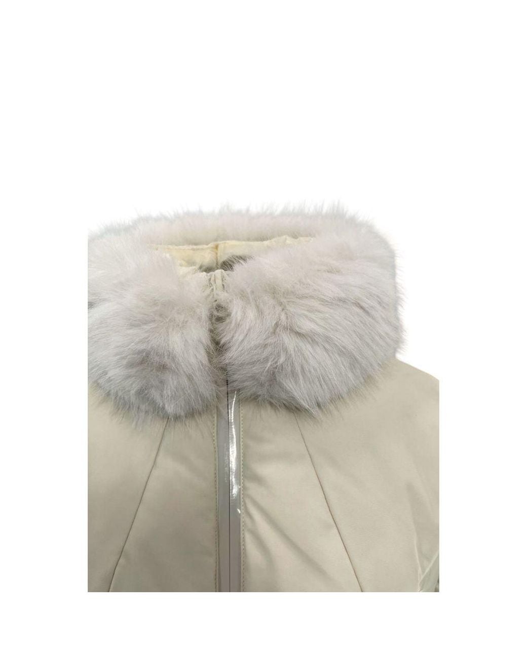 Baldinini White Nylon Jacket