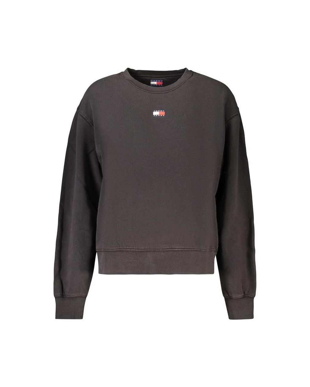 Tommy Hilfiger Gray Cotton Sweatshirt
