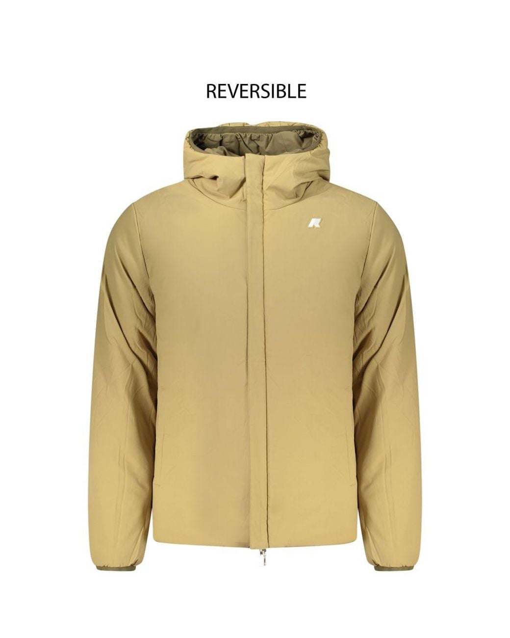 K-Way Green Nylon Men's Jacket - S for men