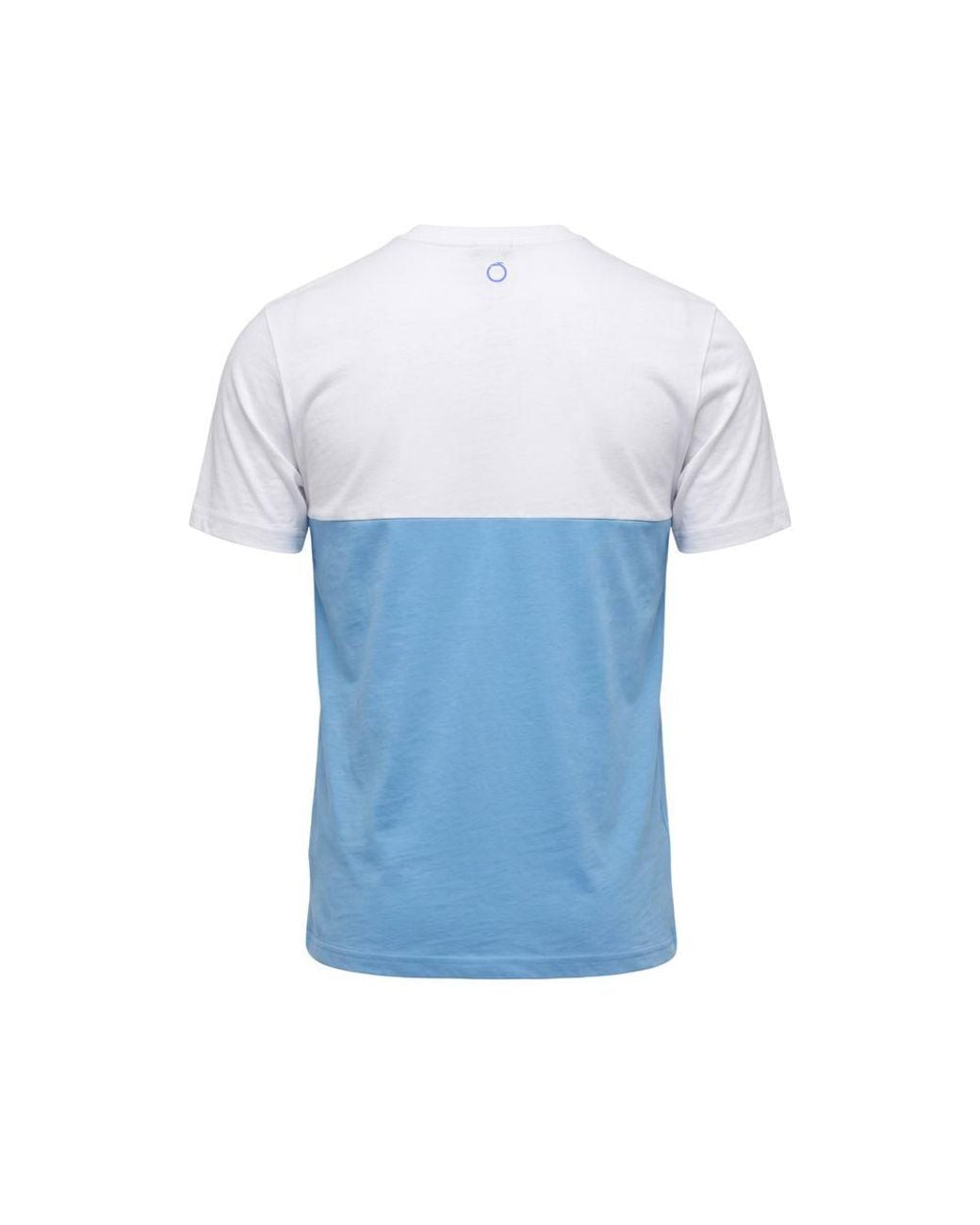 Trussardi Beachwear Blue Polyester T-Shirt for men