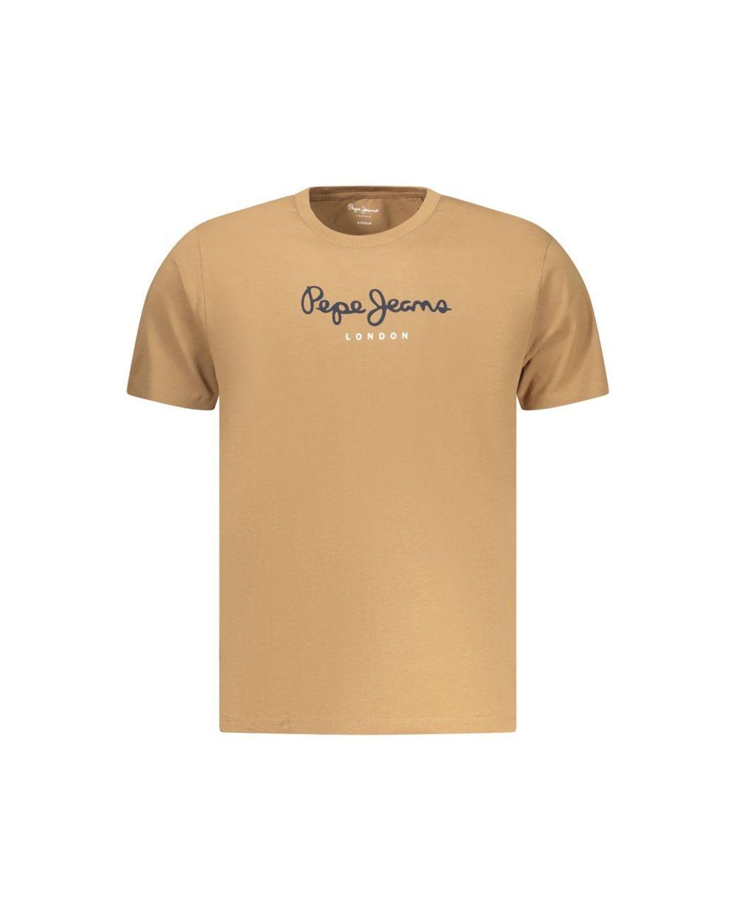 Pepe Jeans Natural Marrone Cotton Men T for men