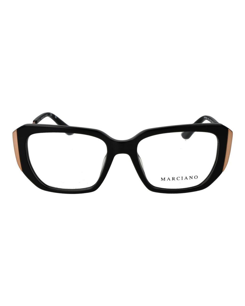 MARCIANO BY GUESS Black Plastic Glasses (frames)