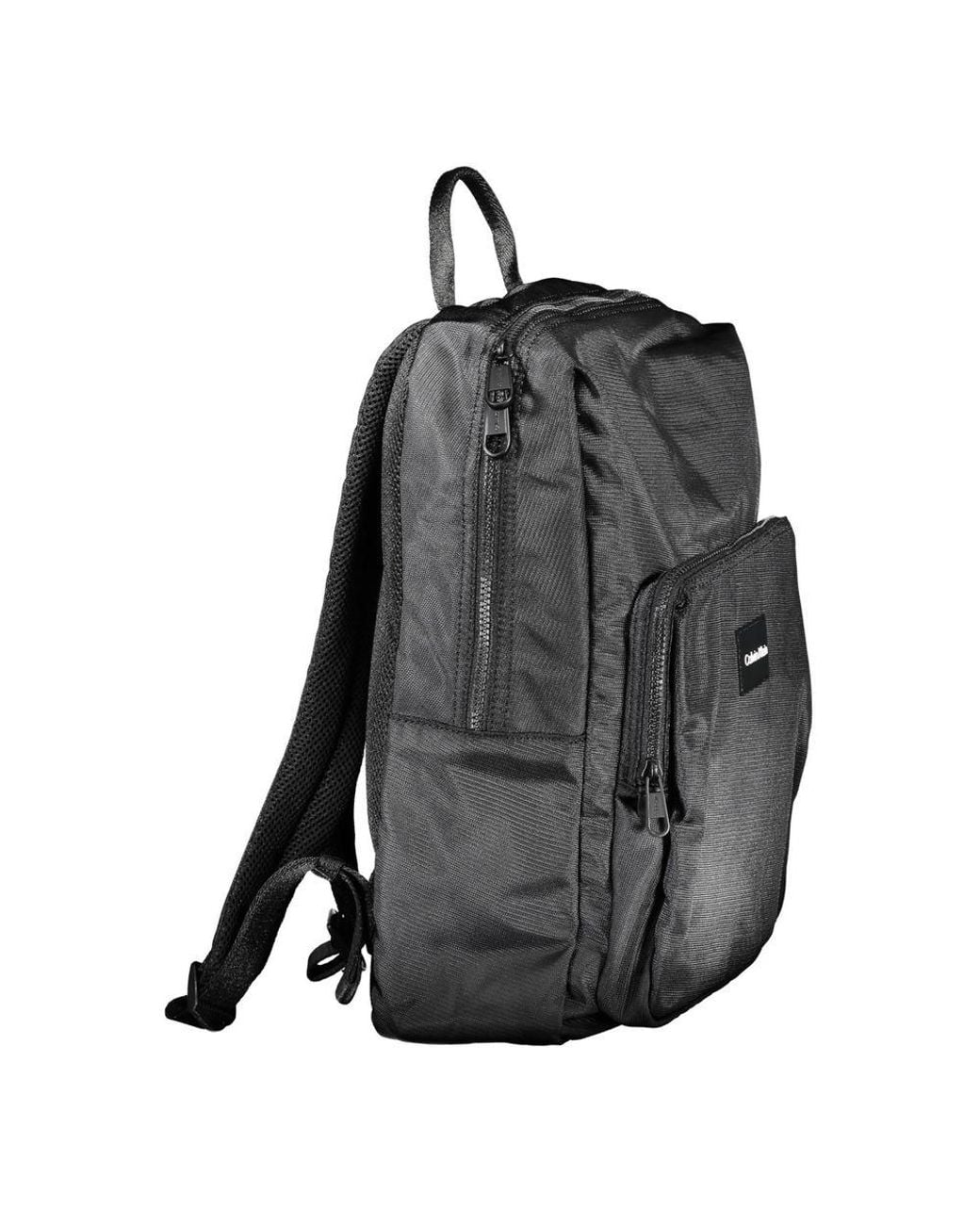 Calvin Klein Black Elegant Polyester Laptop Backpack for men