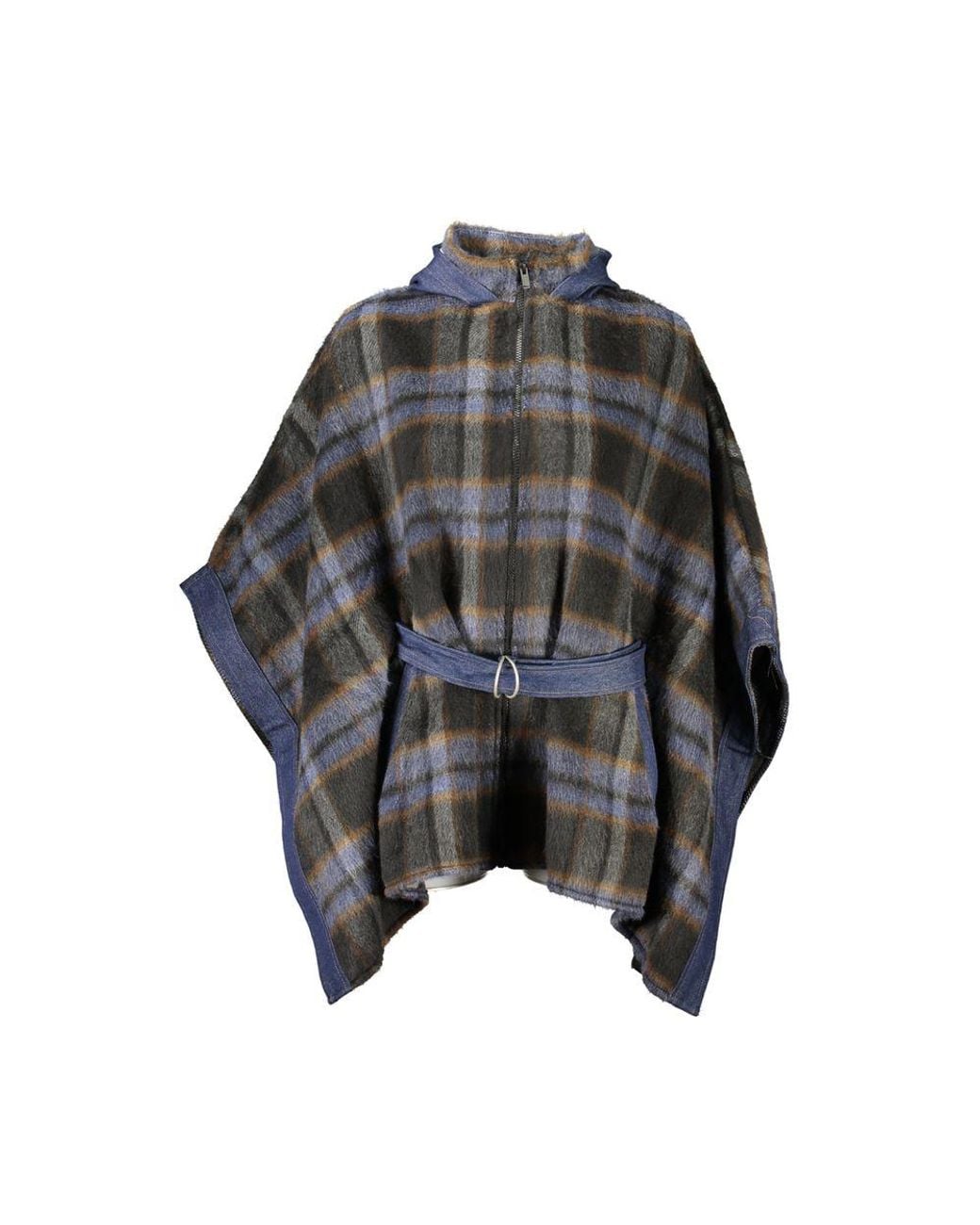 Desigual Black Blue Polyester 's Top