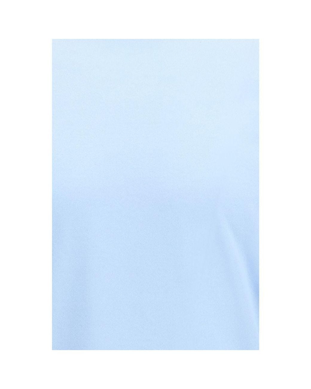 Prada Blue Cotton Sweatshirt for men