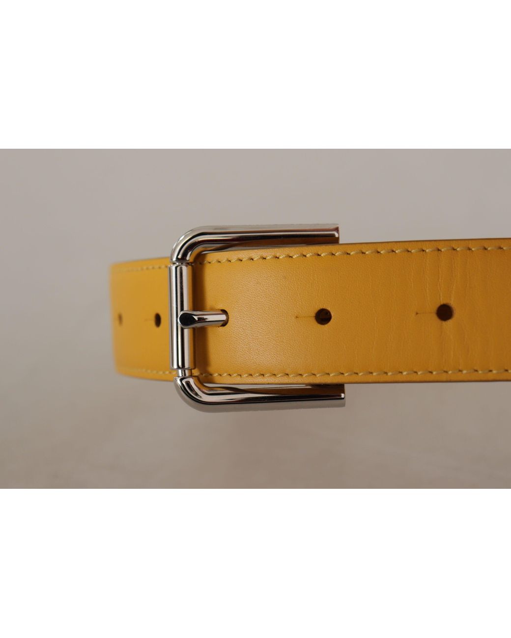 Dolce & Gabbana Black Elegant Leather Belt