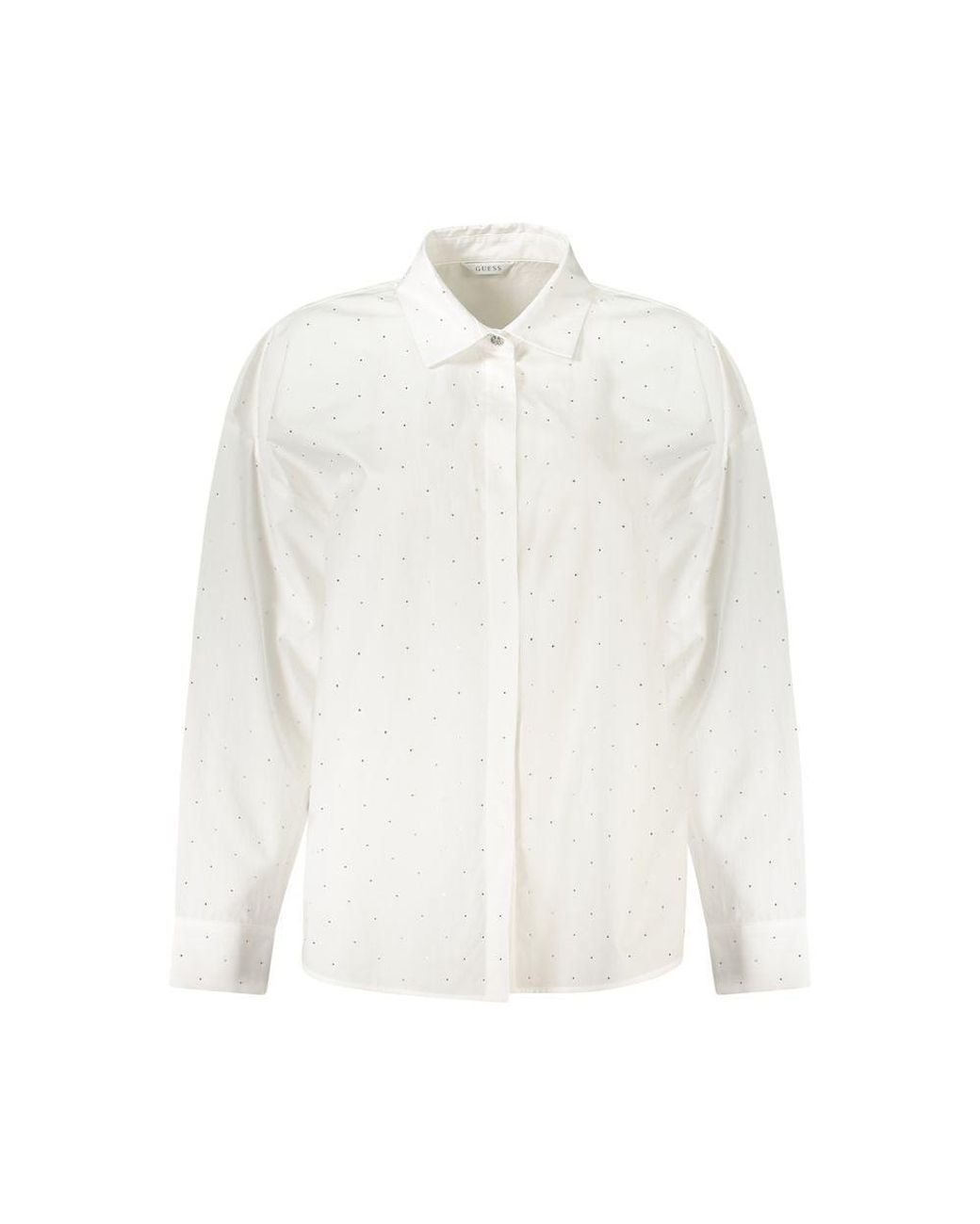 Guess White Cotton Shirt