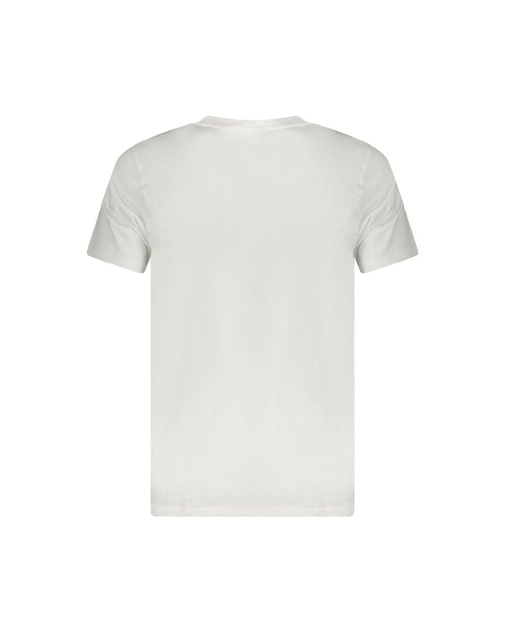 Roberto Cavalli White Cotton T-Shirt for men