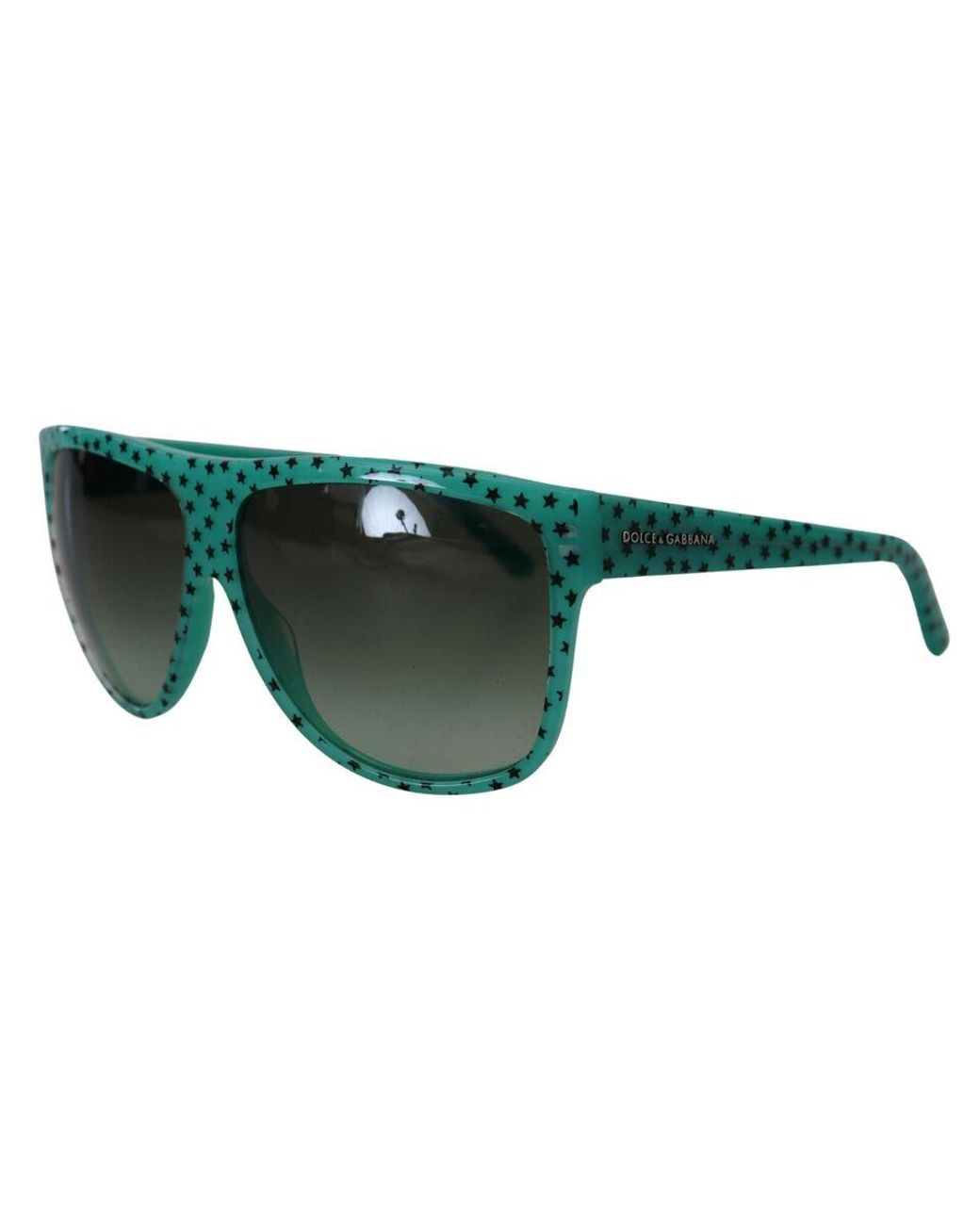 Dolce & Gabanna Sunglasses with Star pattern Dolce and Gabbana DG4124 Green Star Pattern Sunglasses – Ask  main image 3