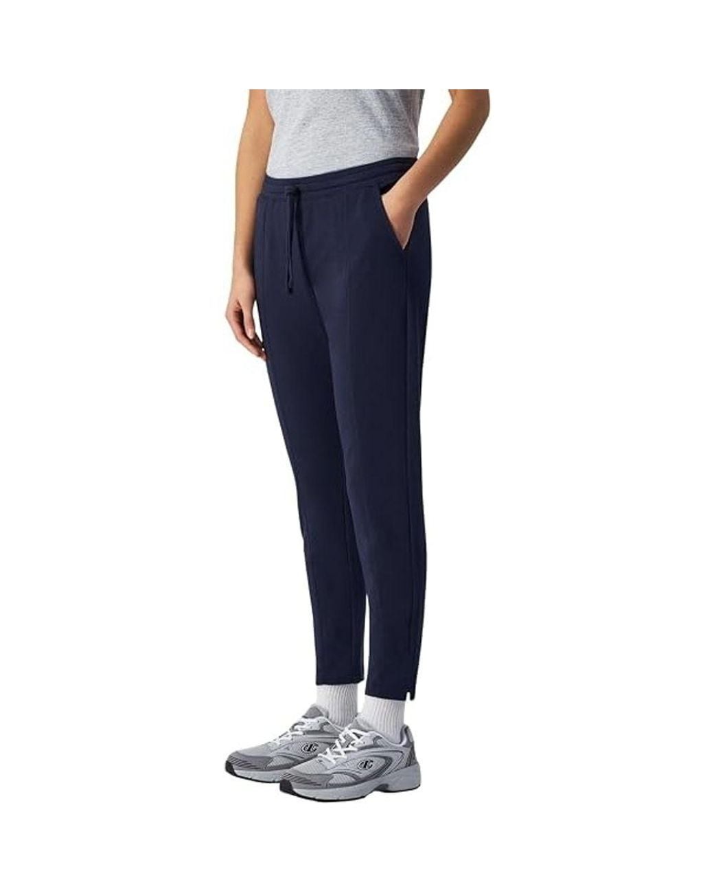 Champion Blue Cotton Athletic Pants