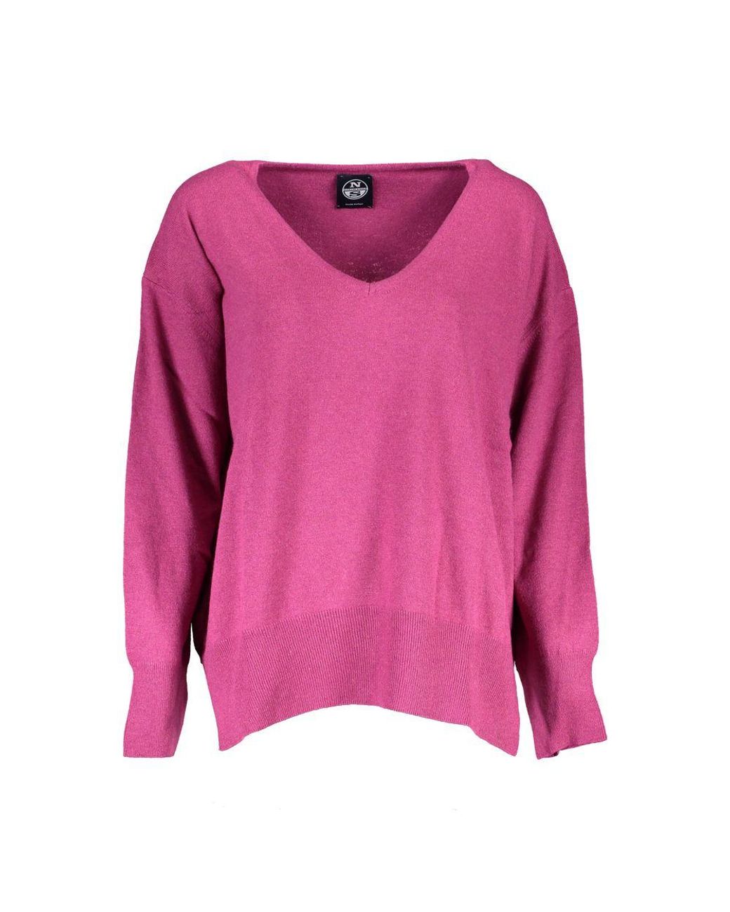 North Sails Pink Viola Polyamide Sweater for men