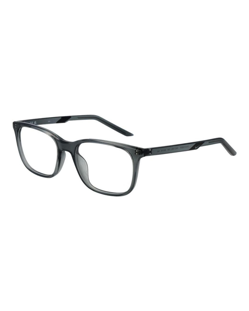 Nike Black Stainless Steel Glasses (Frames) Accessory
