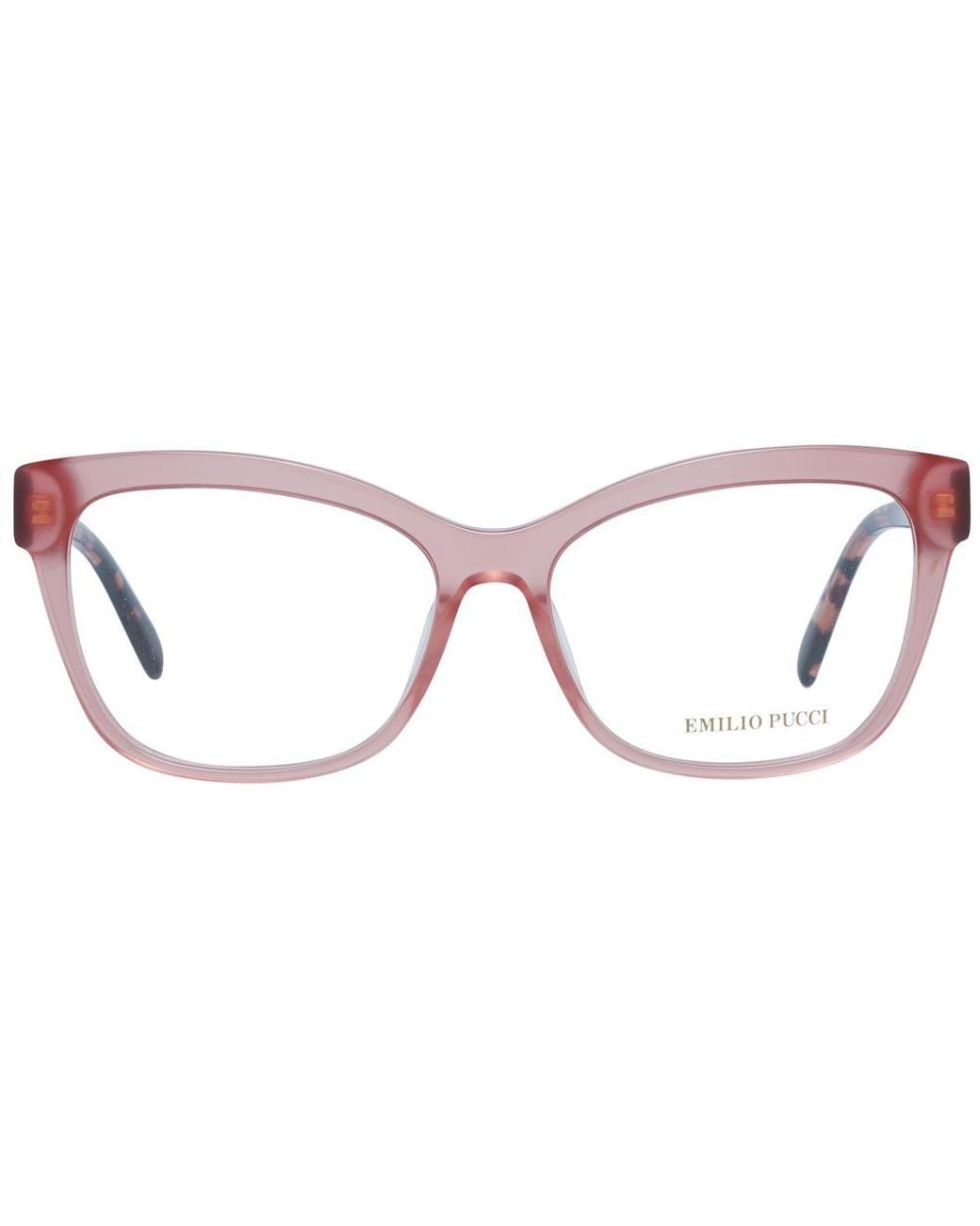Emilio Pucci Multicolor Pink Optical Frames