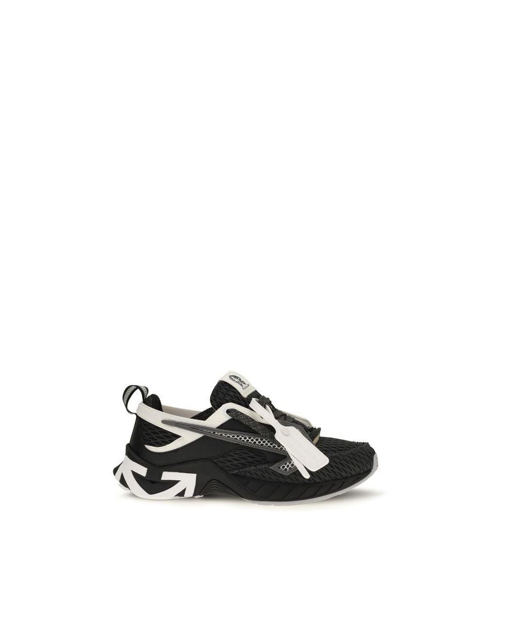 Off-White c/o Virgil Abloh Black Polyester Athletic Sneakers - Eu39/us6 for men