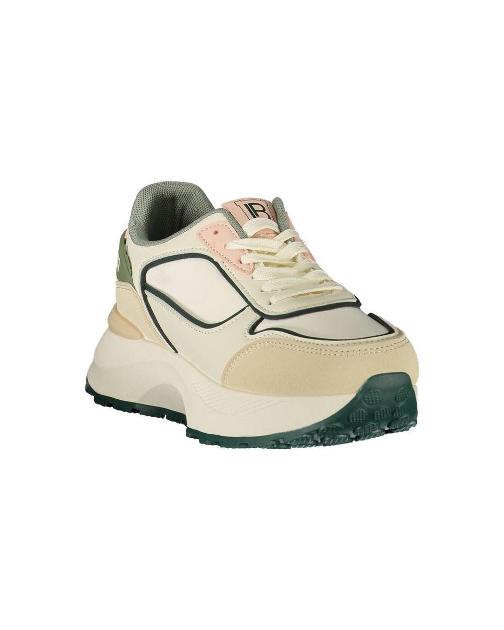 Laura Biagiotti White Polyurethane 's Sneaker