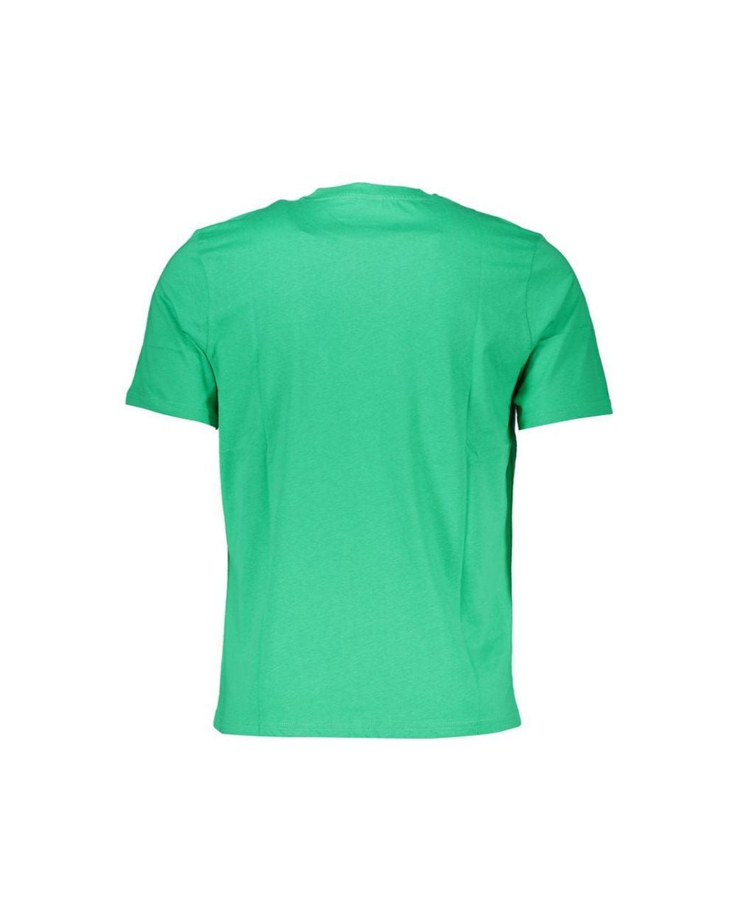 North Sails Green Cotton T-Shirt for men