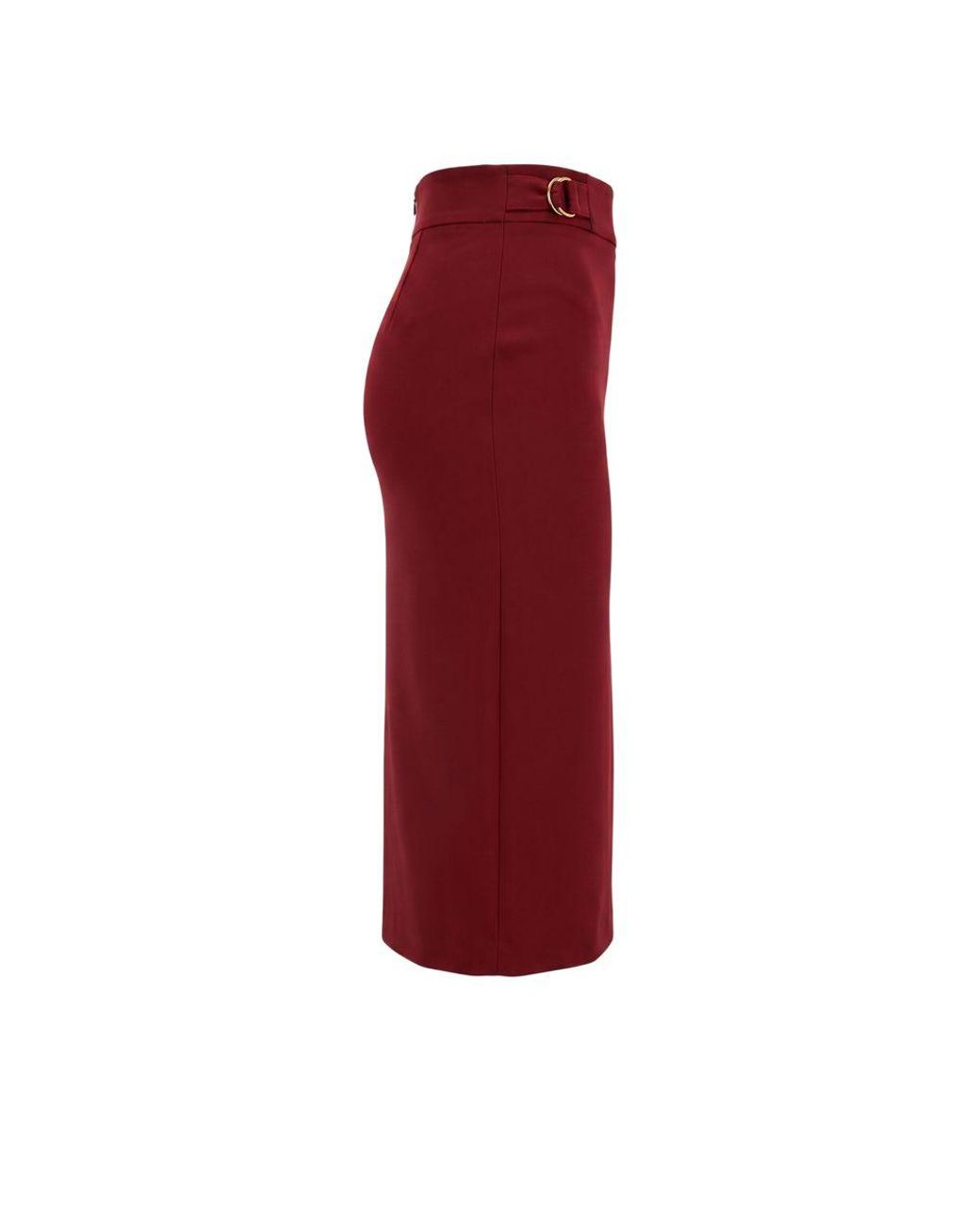 Trussardi Red Polyester Skirt